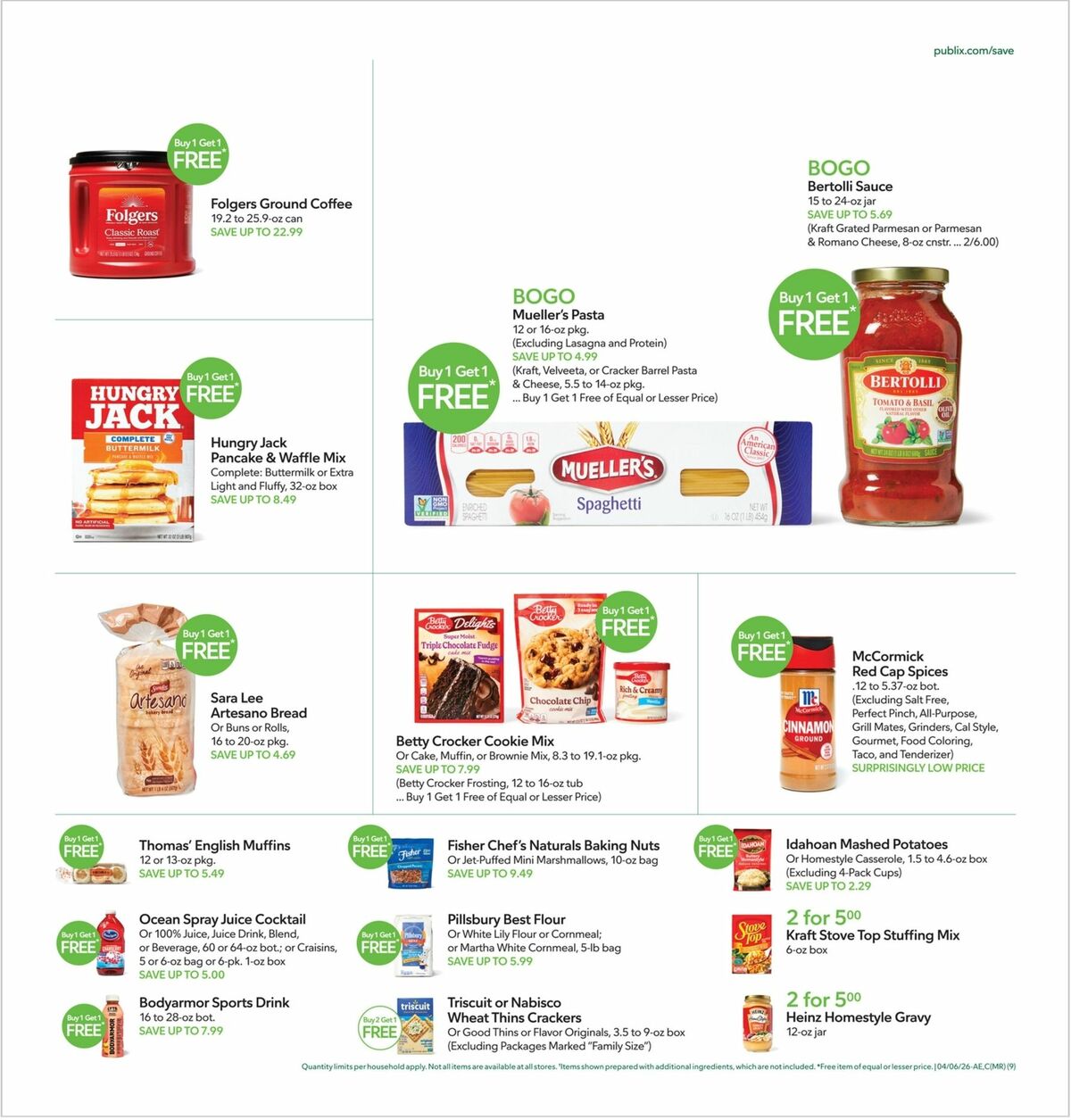 Publix Weekly Ad from April 6