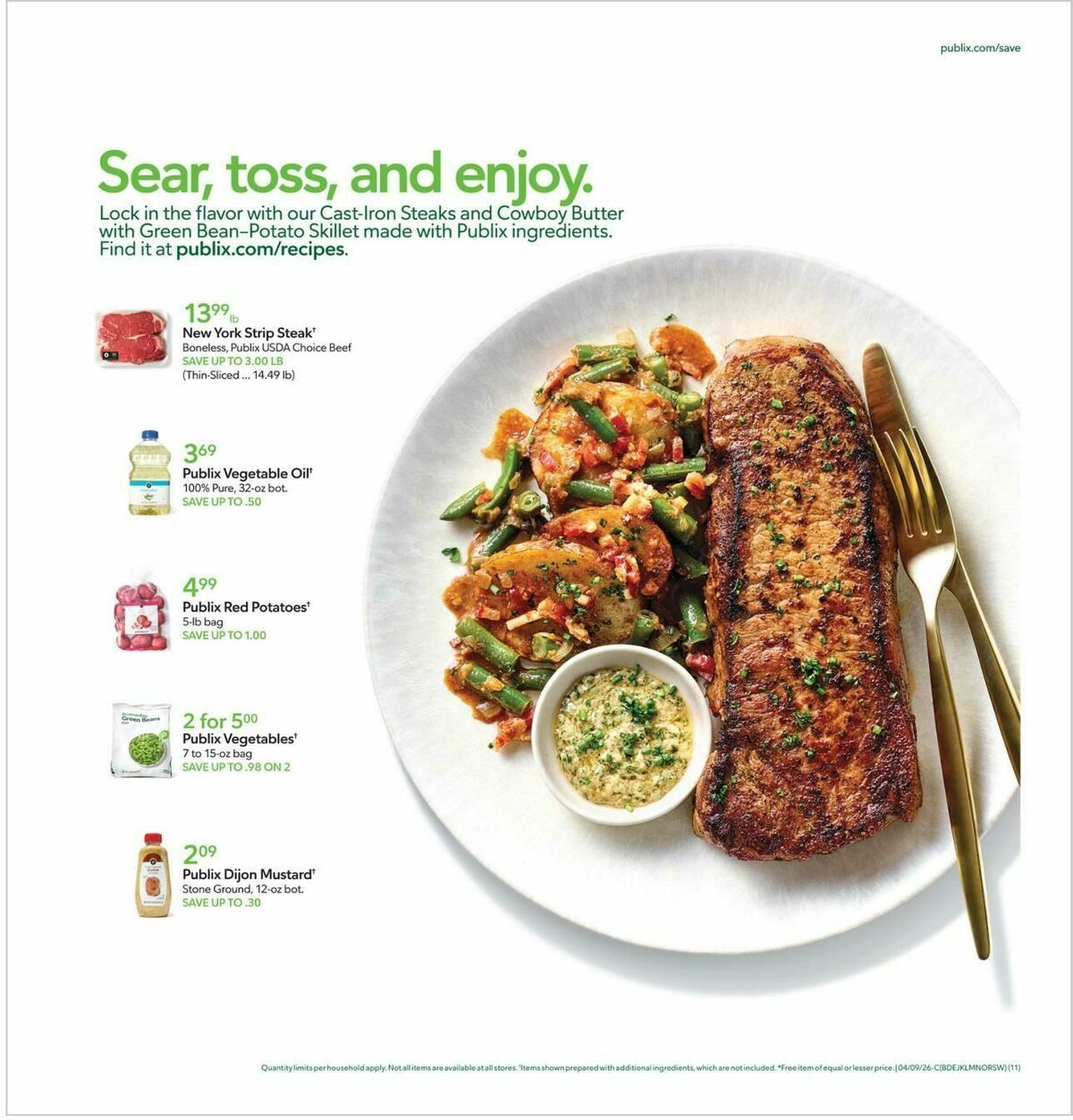 Publix Weekly Ad from April 8