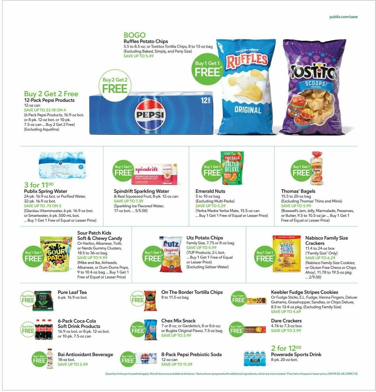 Publix Weekly Ad from April 8