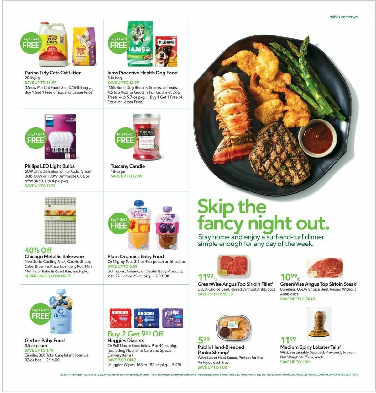 Publix Weekly Ad from April 8