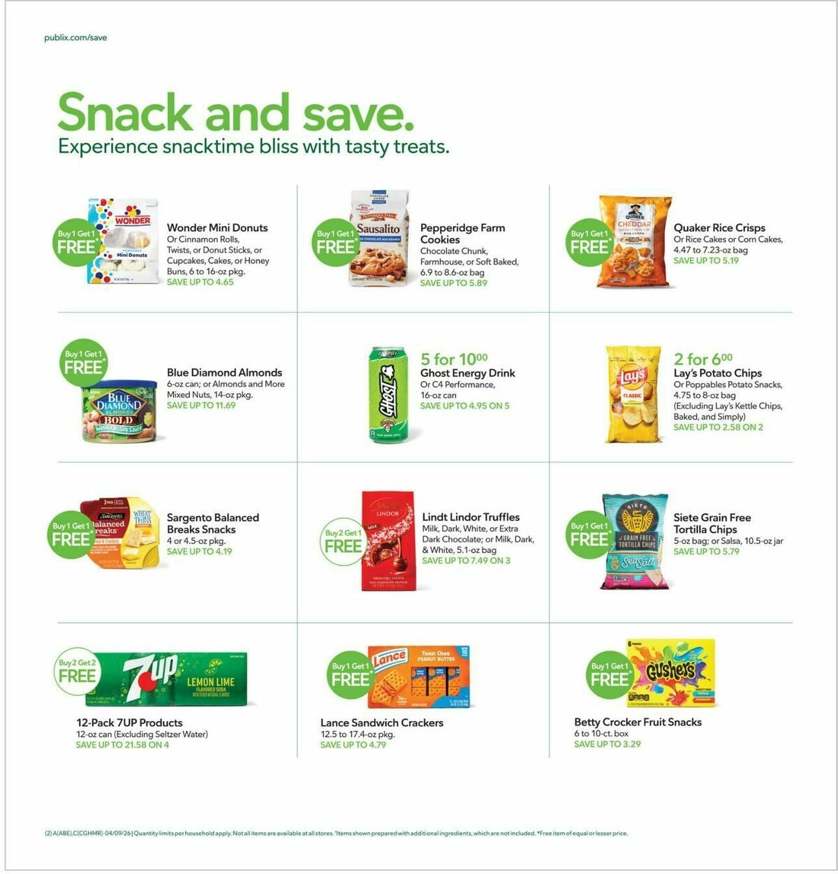 Publix Weekly Ad from April 8