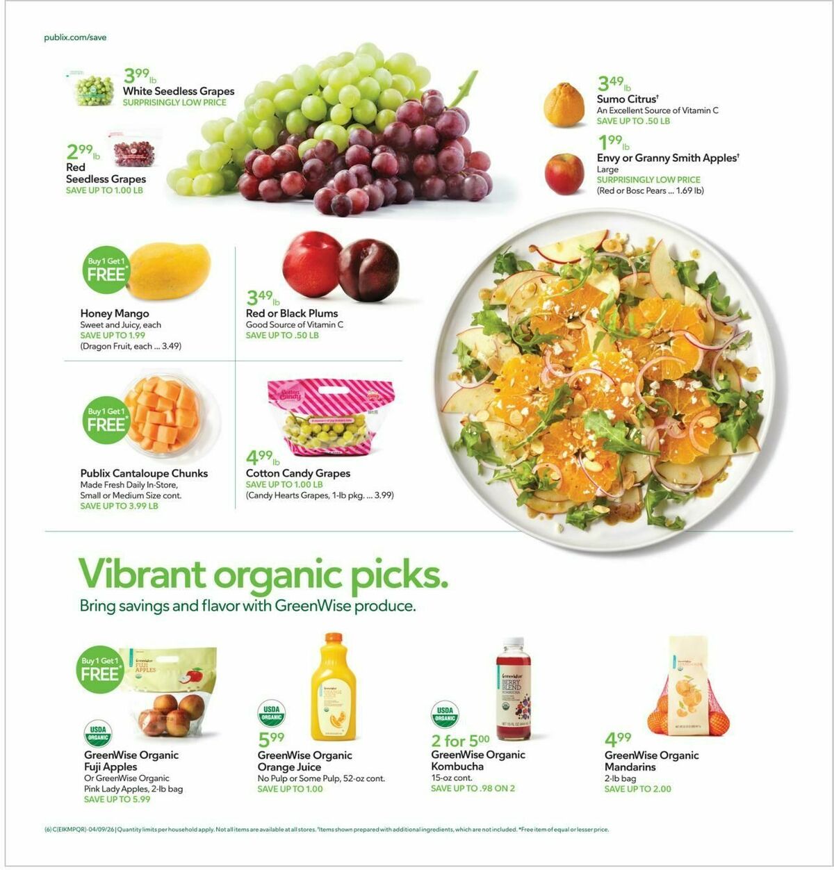 Publix Weekly Ad from April 8