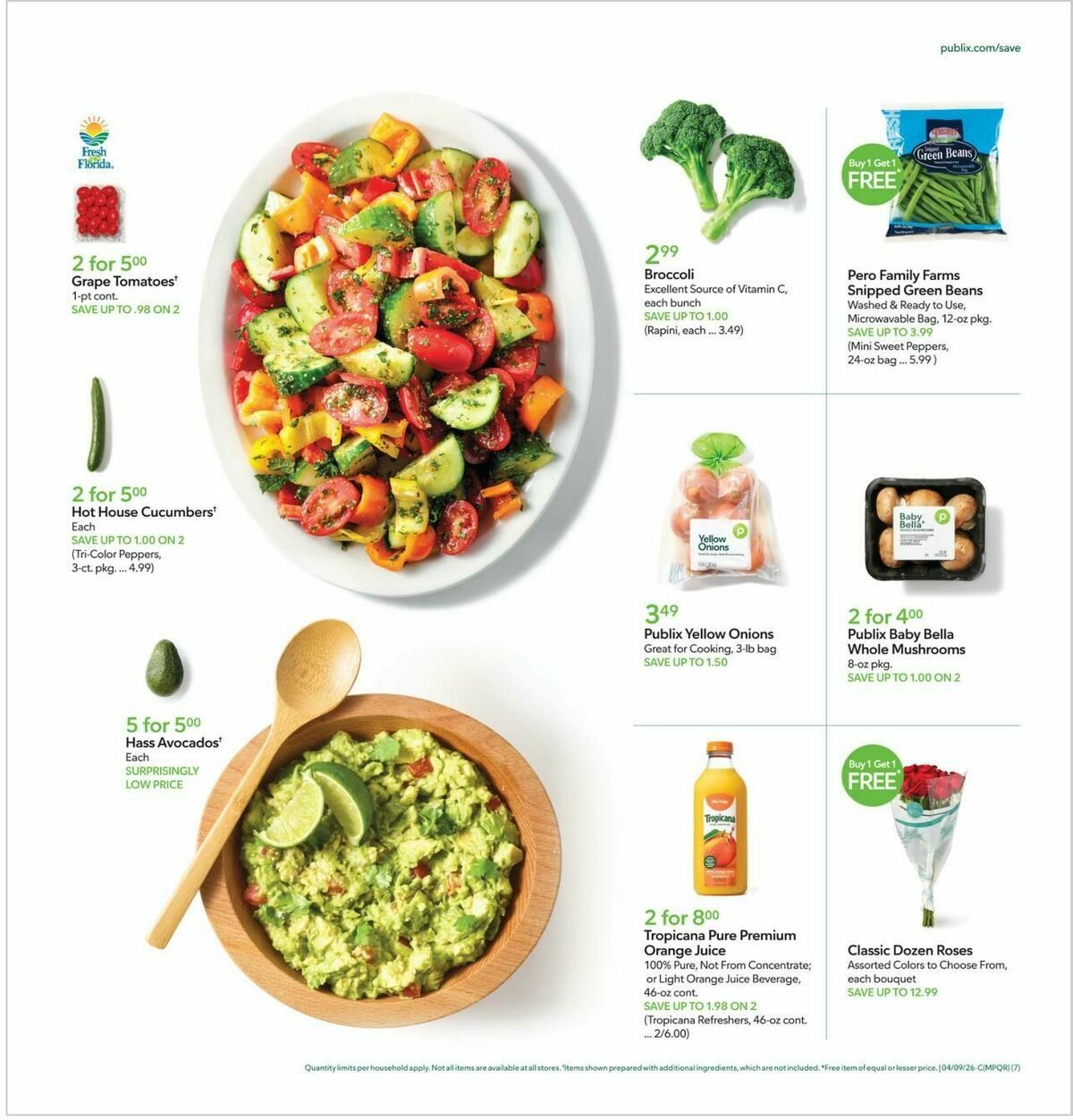 Publix Weekly Ad from April 8