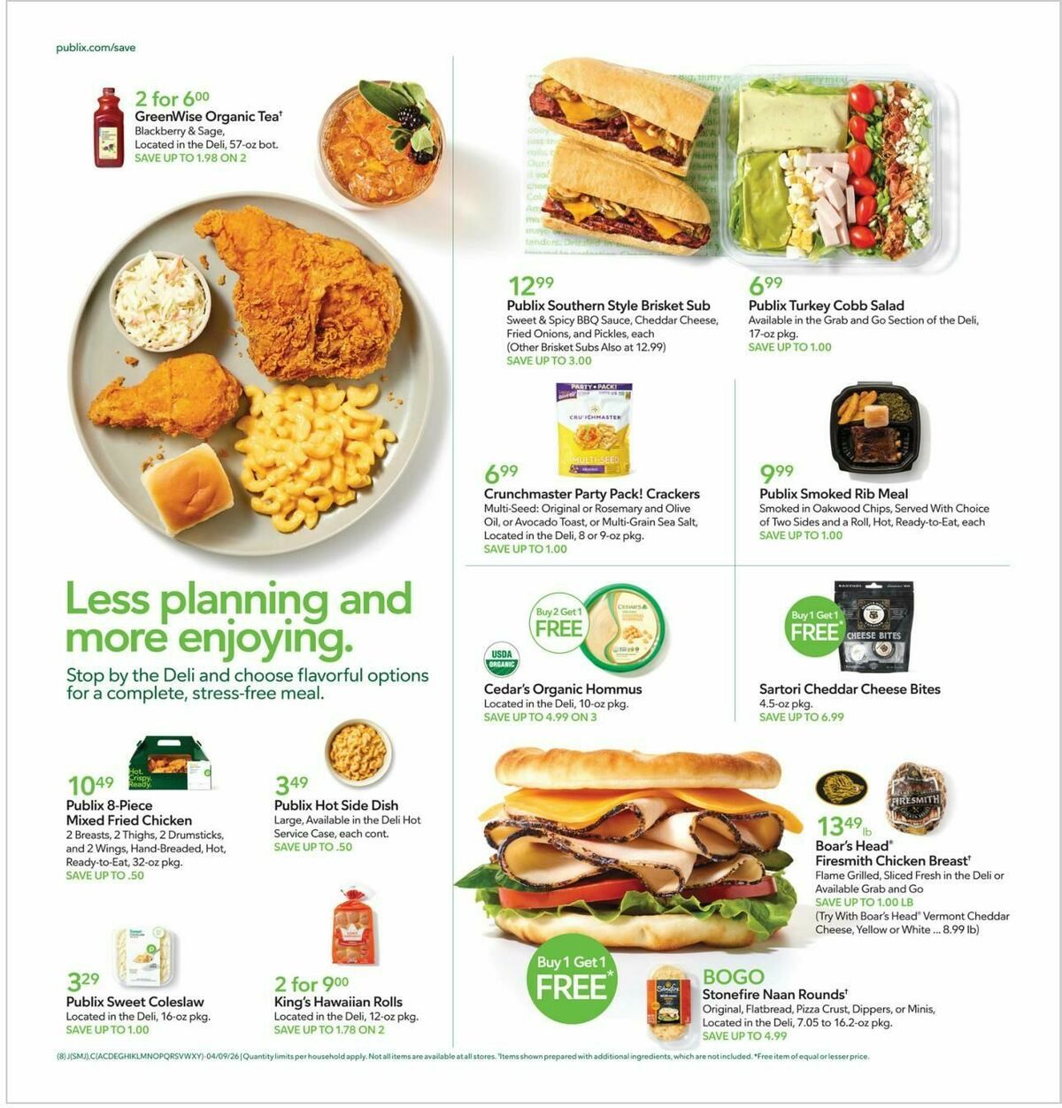 Publix Weekly Ad from April 8