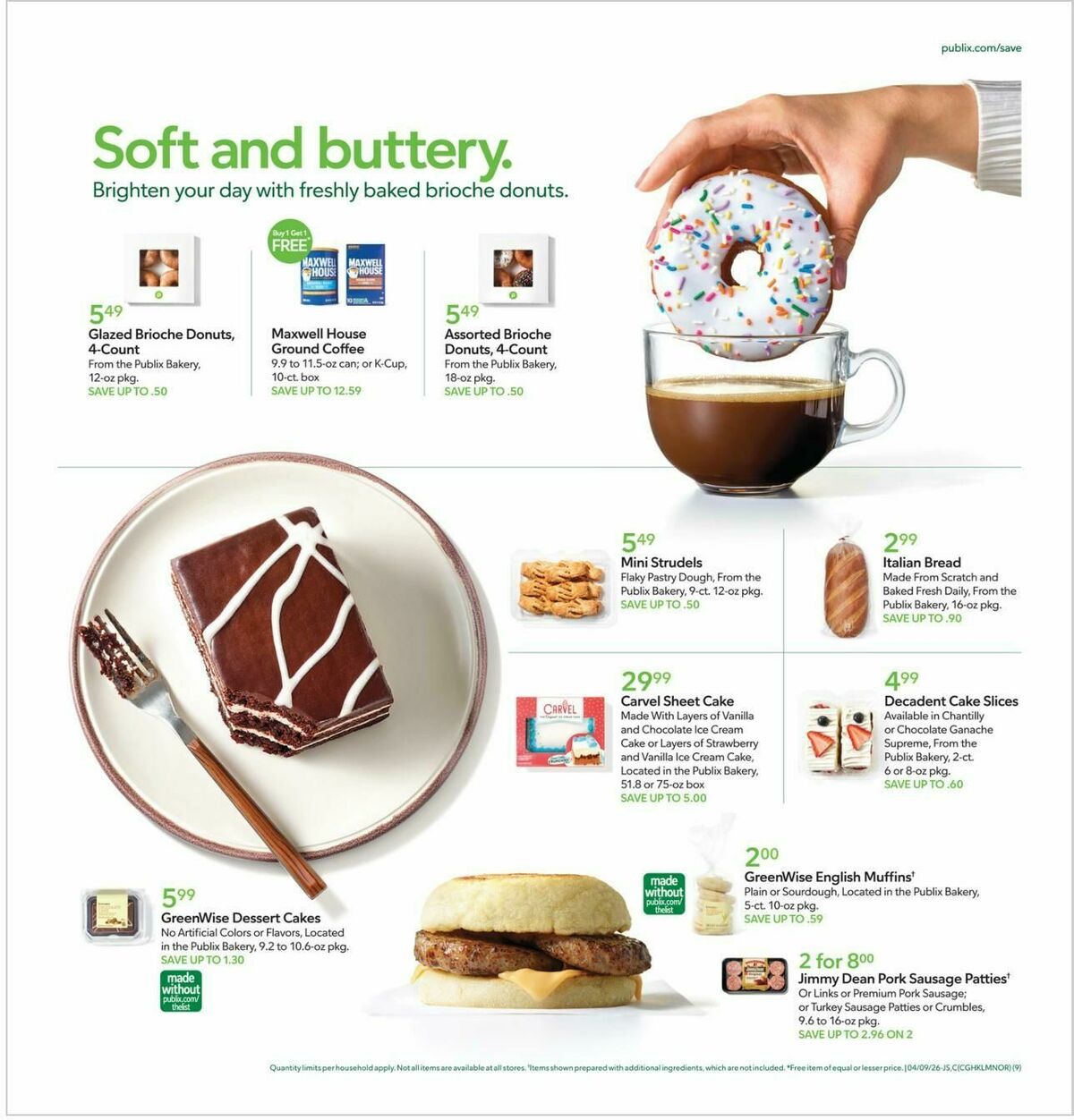Publix Weekly Ad from April 8