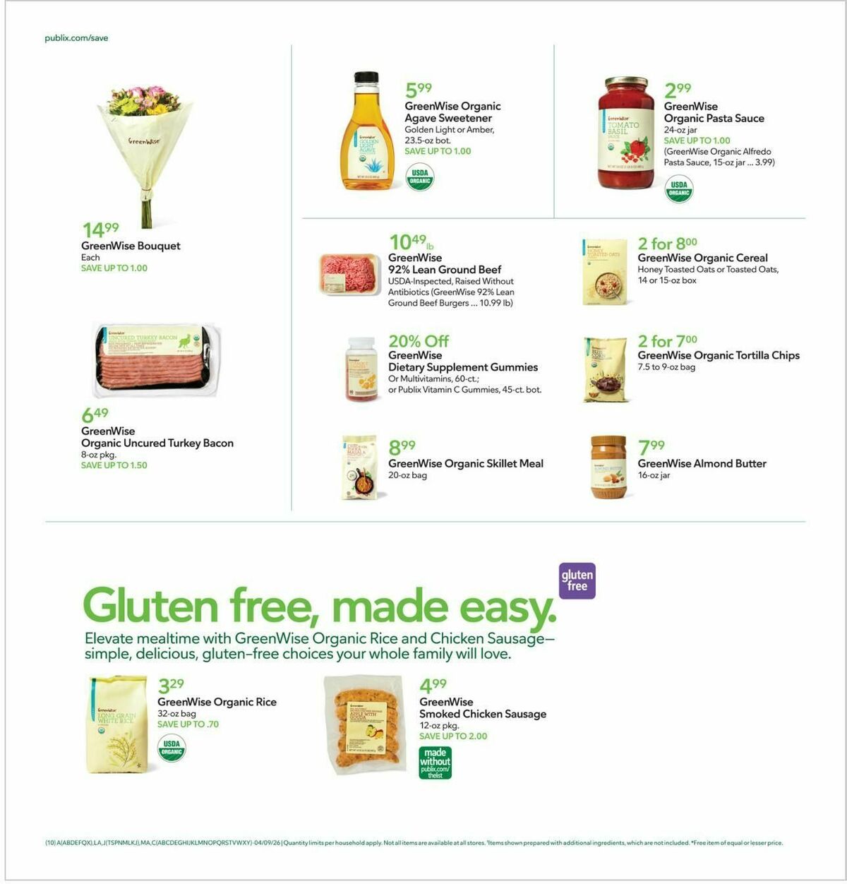 Publix Weekly Ad from April 8