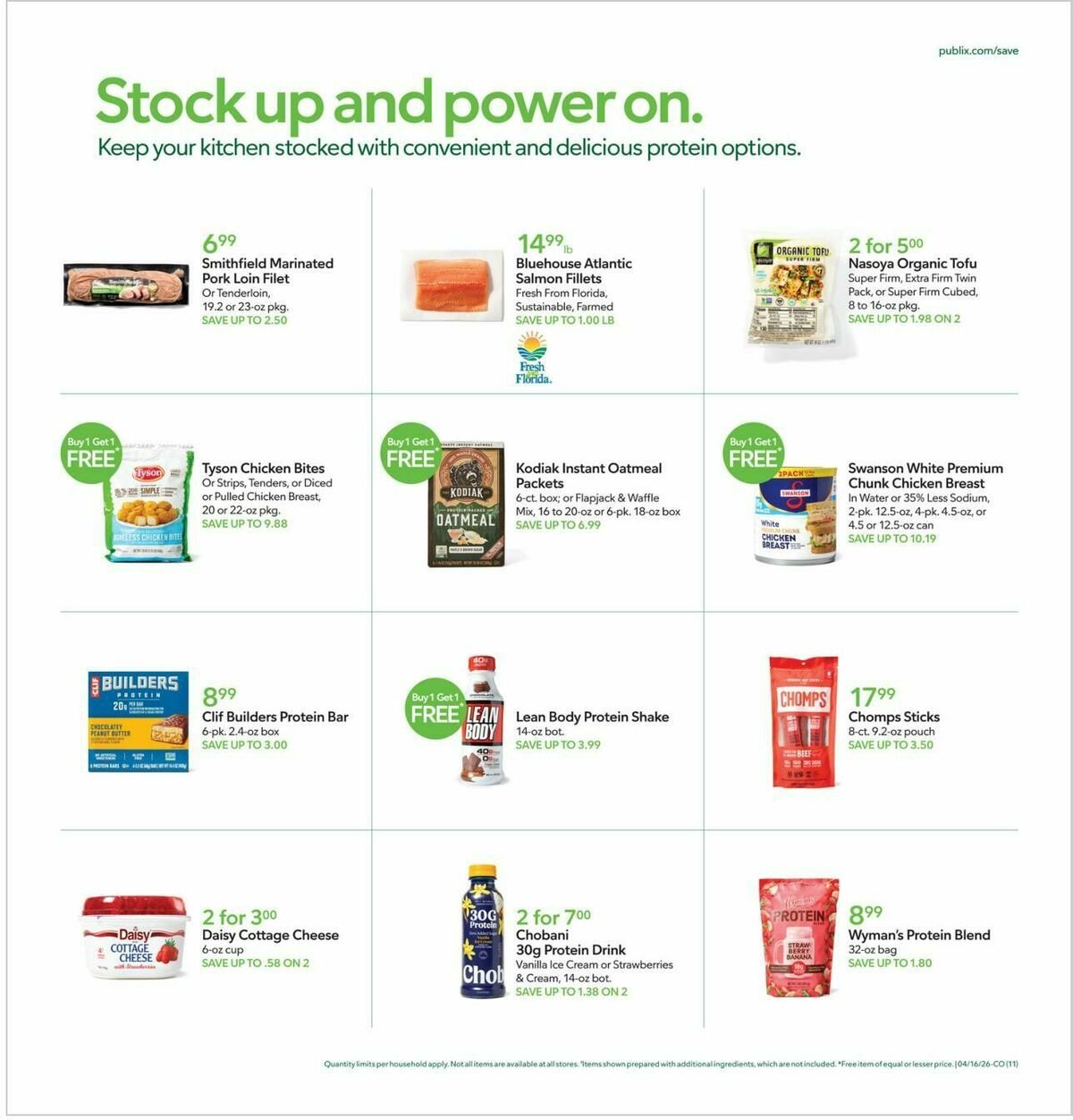 Publix Weekly Ad from April 15