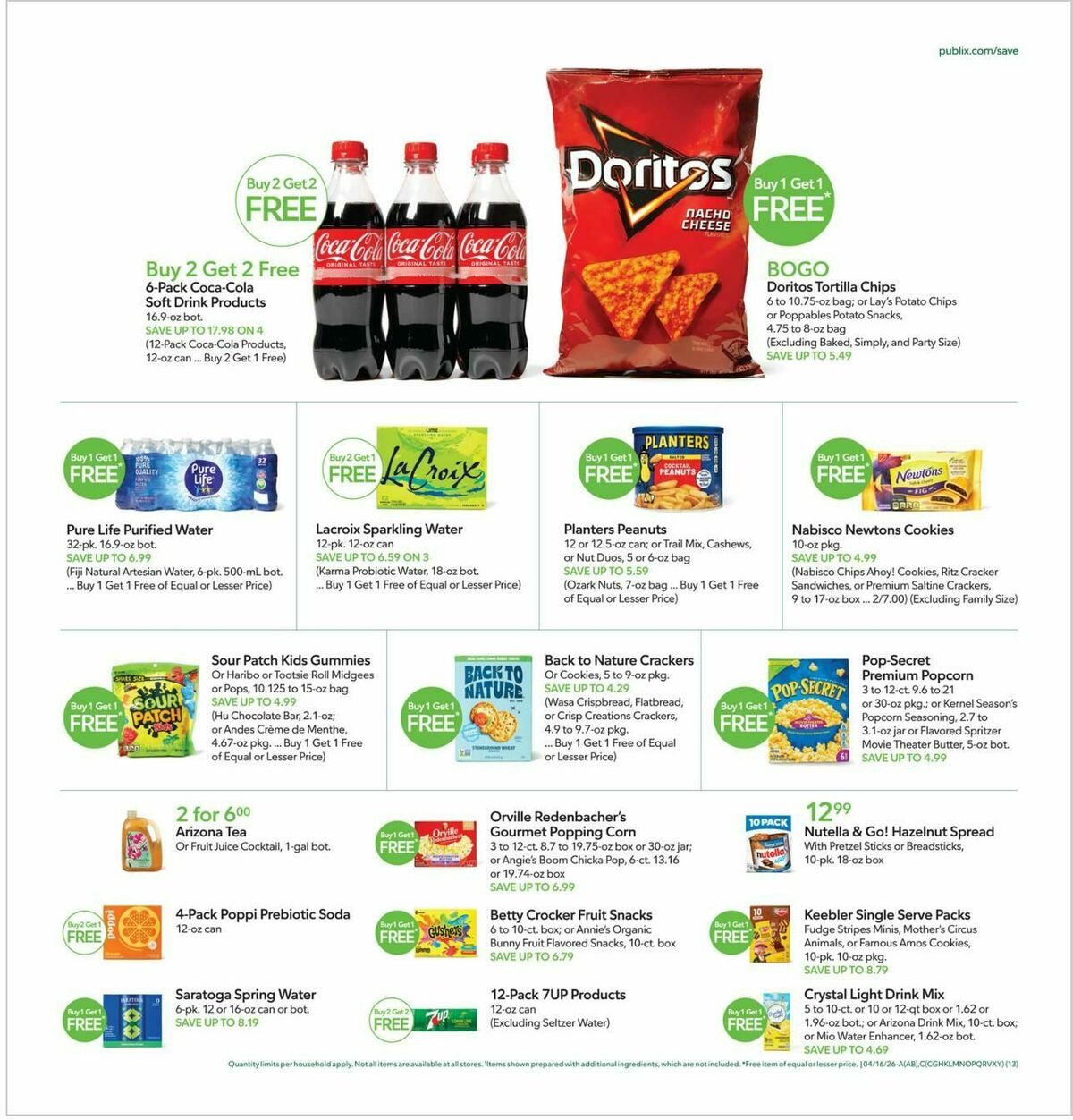 Publix Weekly Ad from April 15