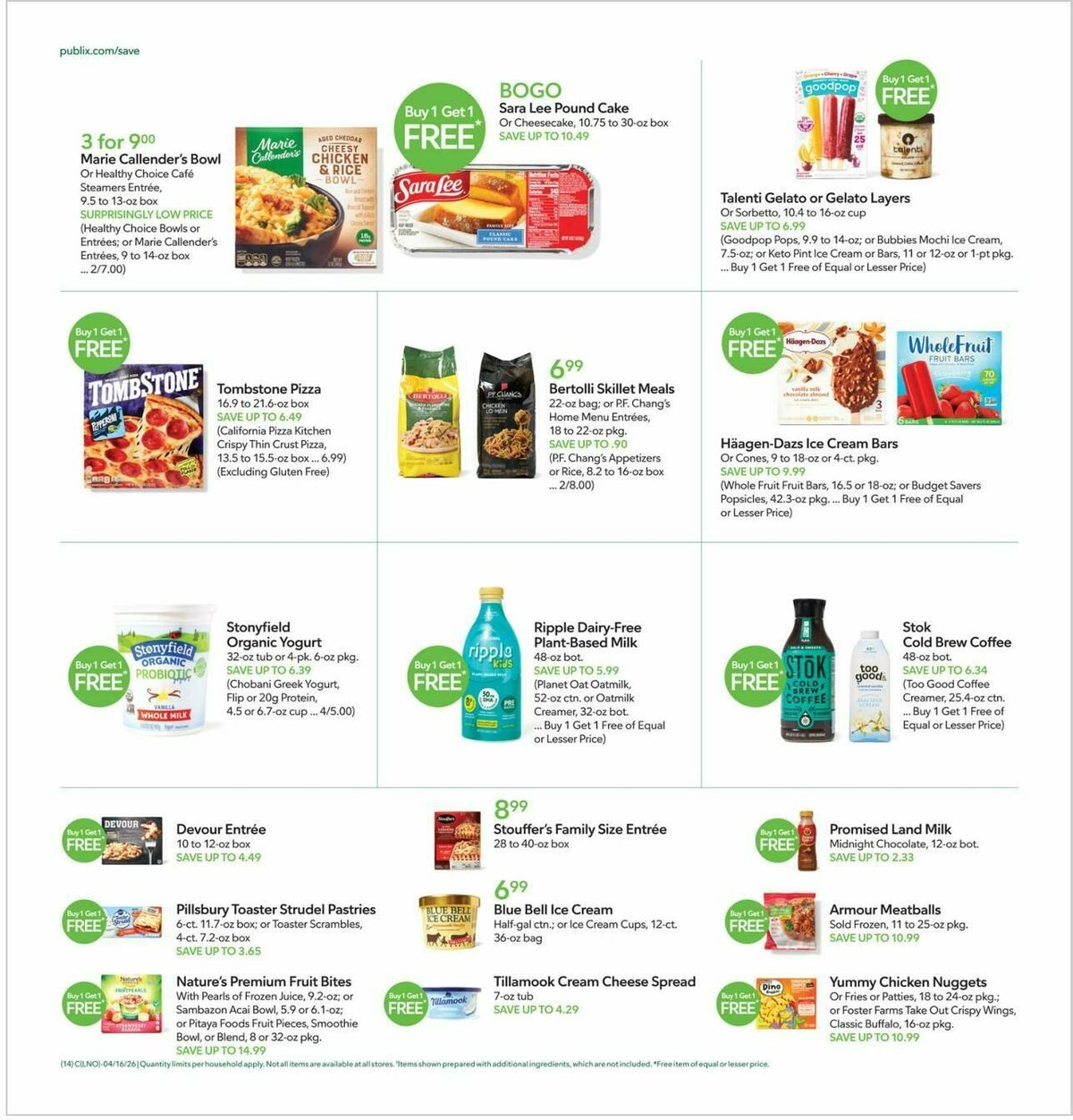 Publix Weekly Ad from April 15