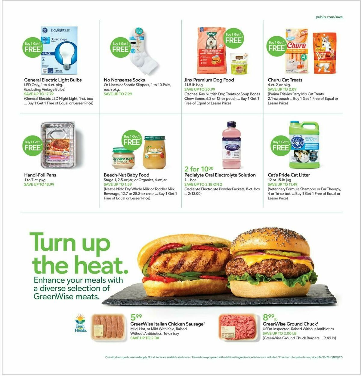 Publix Weekly Ad from April 15