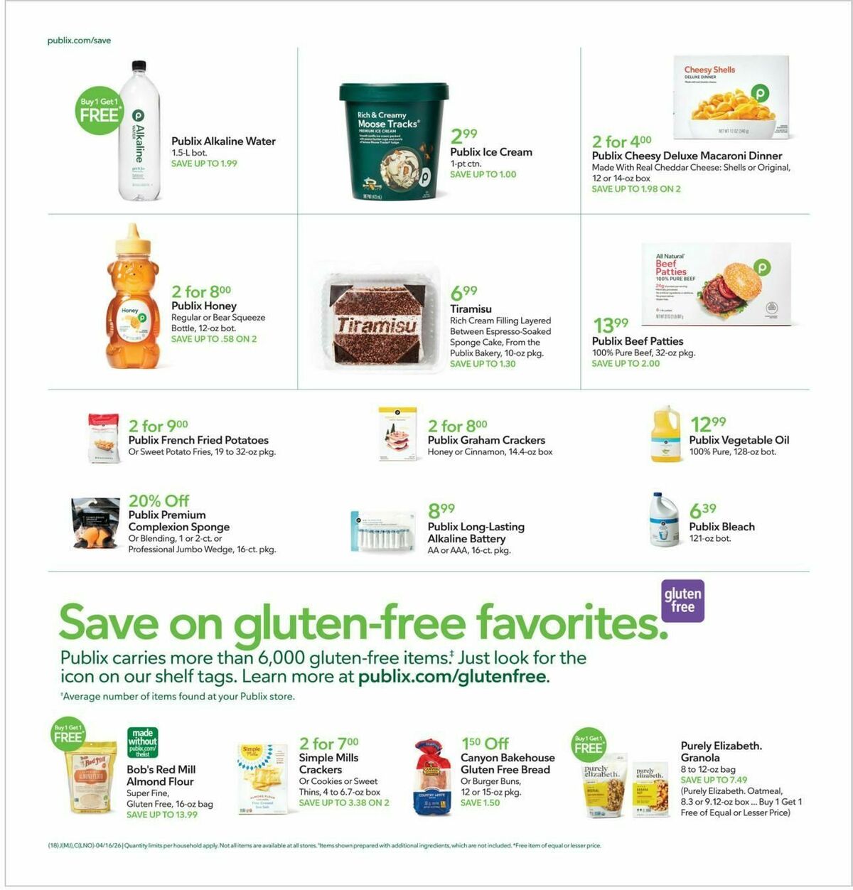 Publix Weekly Ad from April 15