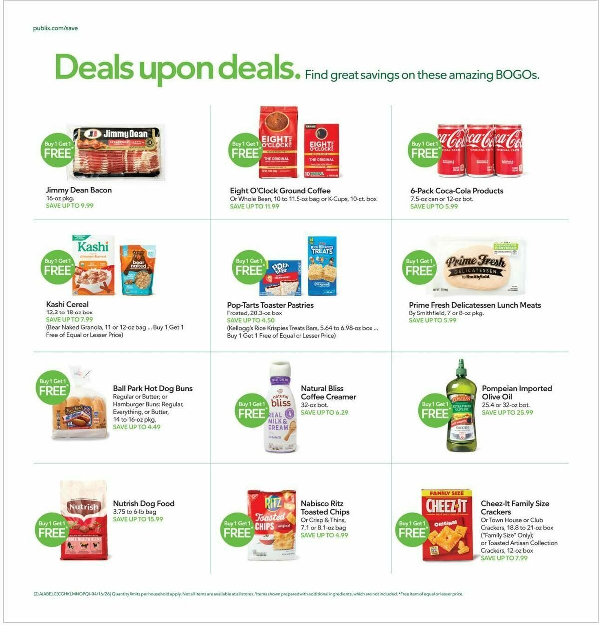 Publix Weekly Ad from April 15