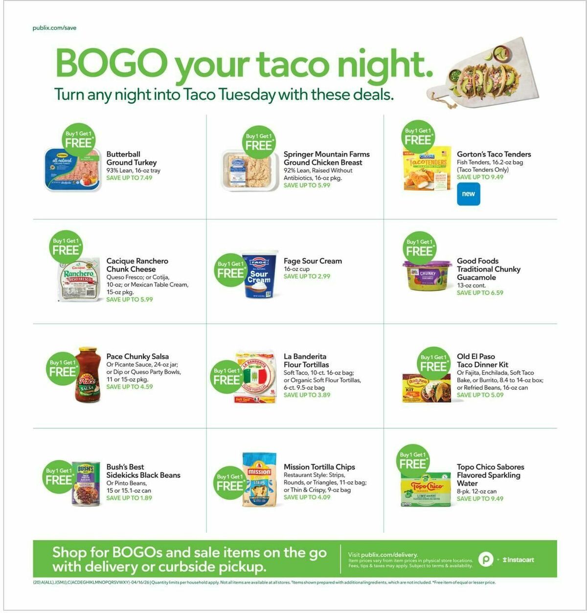 Publix Weekly Ad from April 15