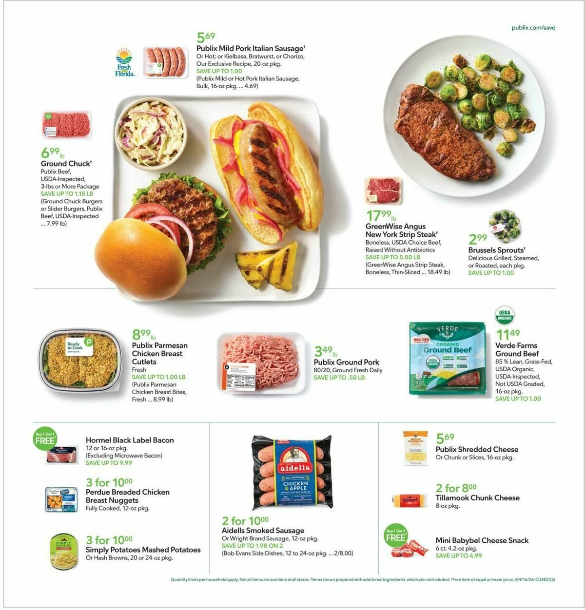 Publix Weekly Ad from April 15