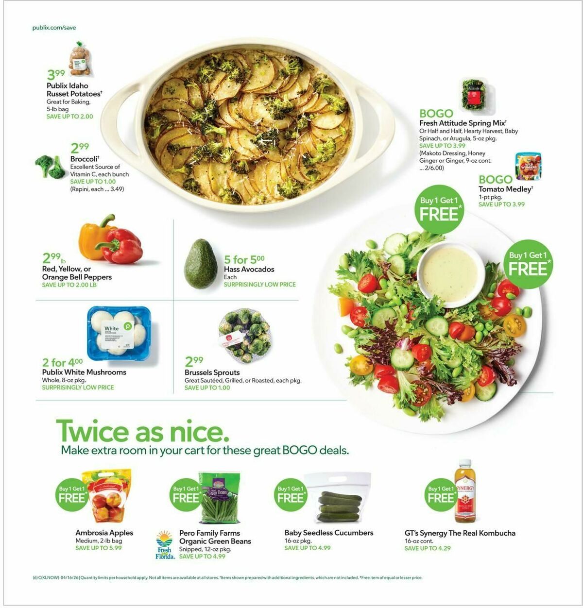 Publix Weekly Ad from April 15