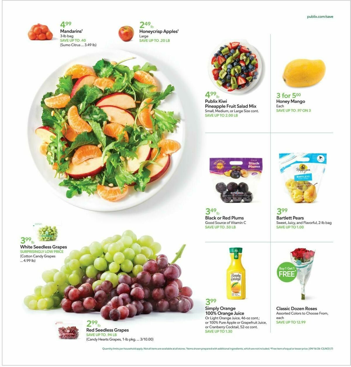 Publix Weekly Ad from April 15
