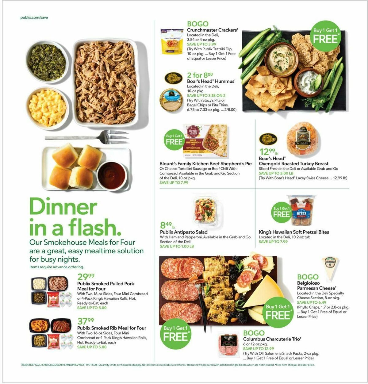 Publix Weekly Ad from April 15