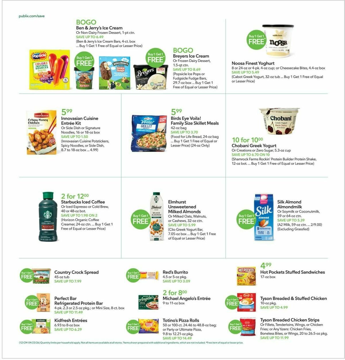 Publix Weekly Ad from April 22