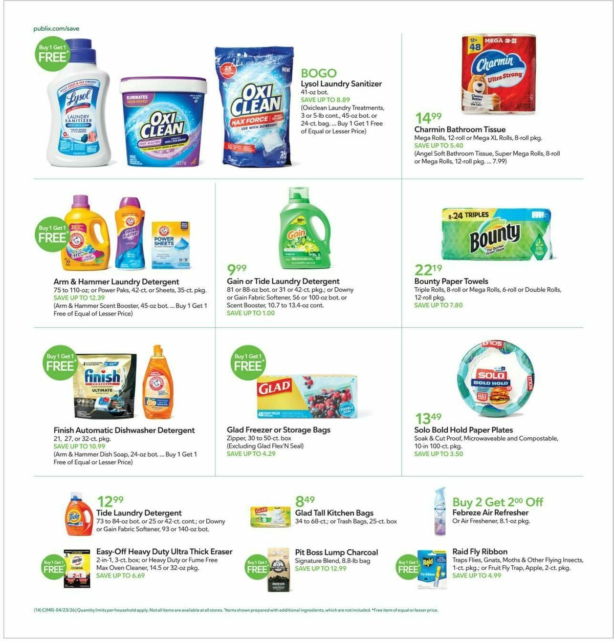 Publix Weekly Ad from April 22