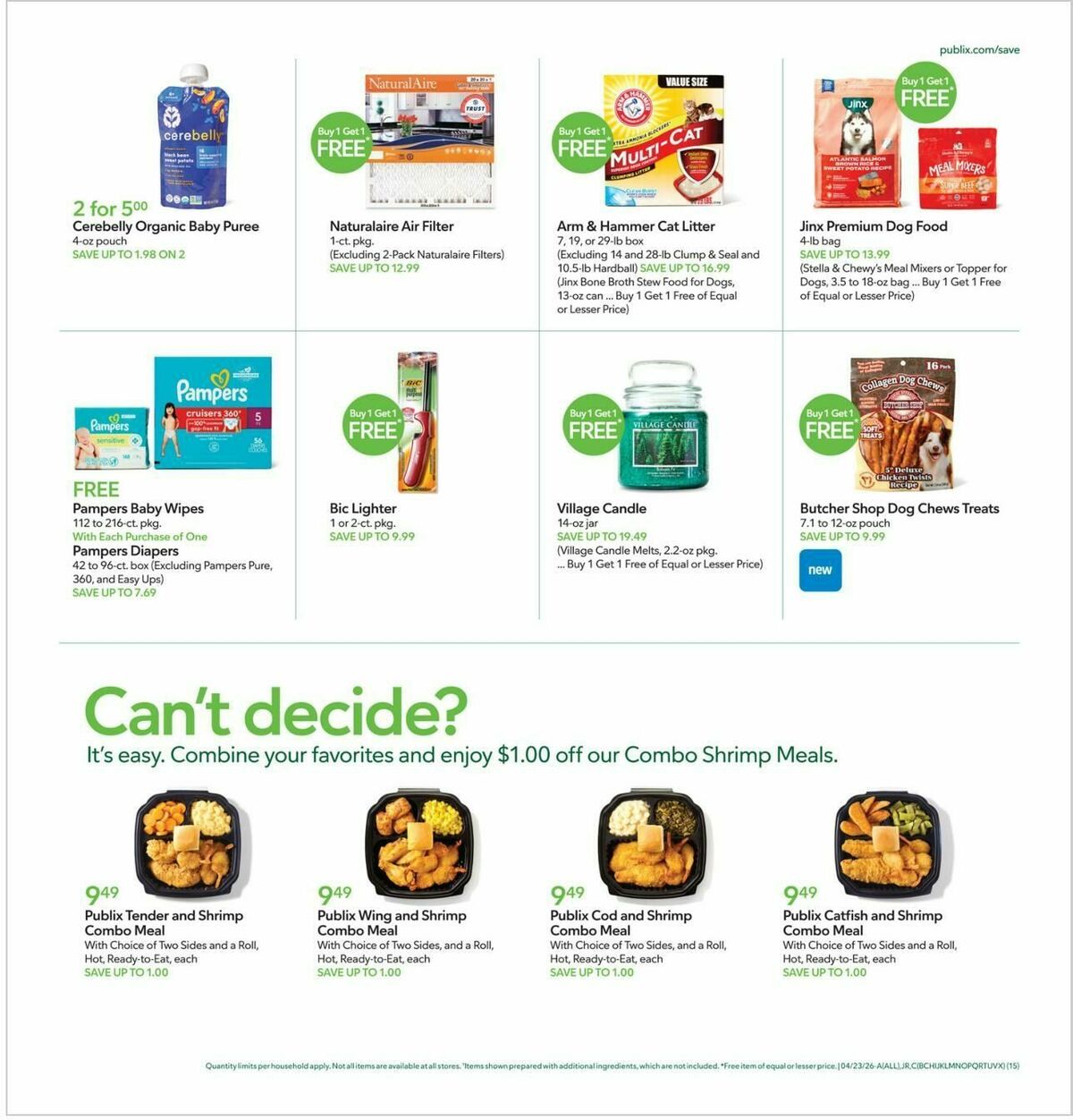 Publix Weekly Ad from April 22