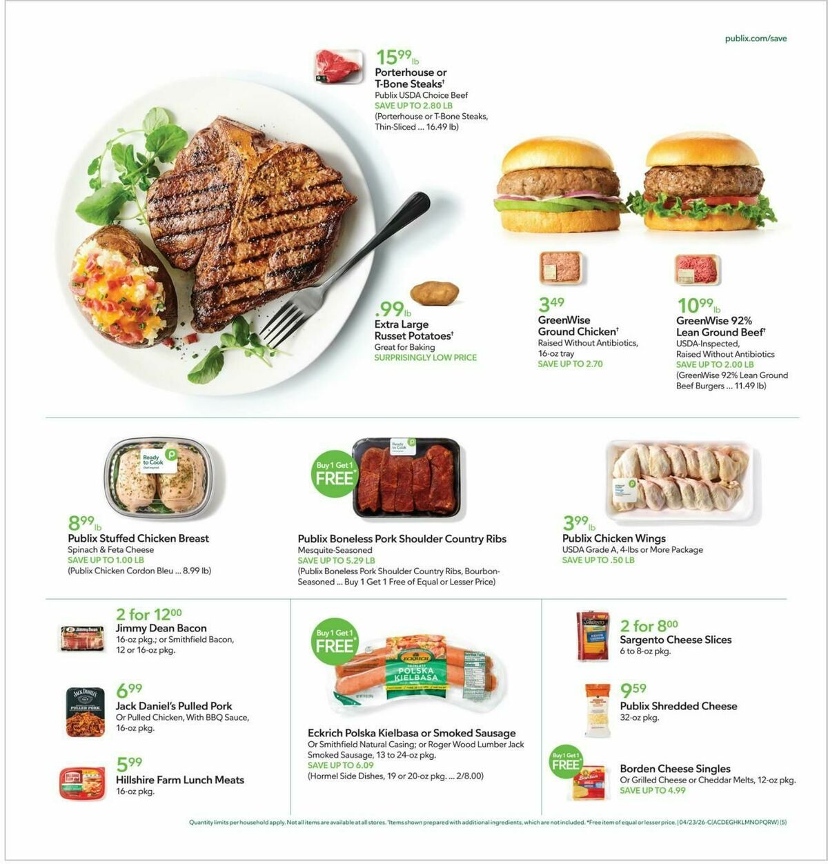 Publix Weekly Ad from April 22
