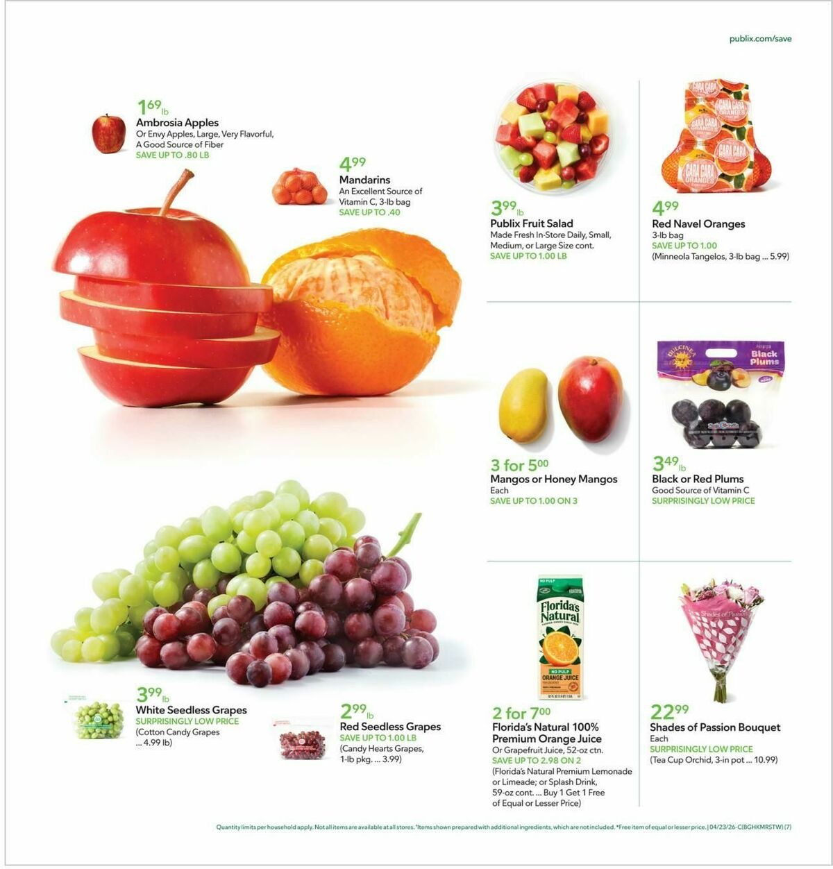 Publix Weekly Ad from April 22