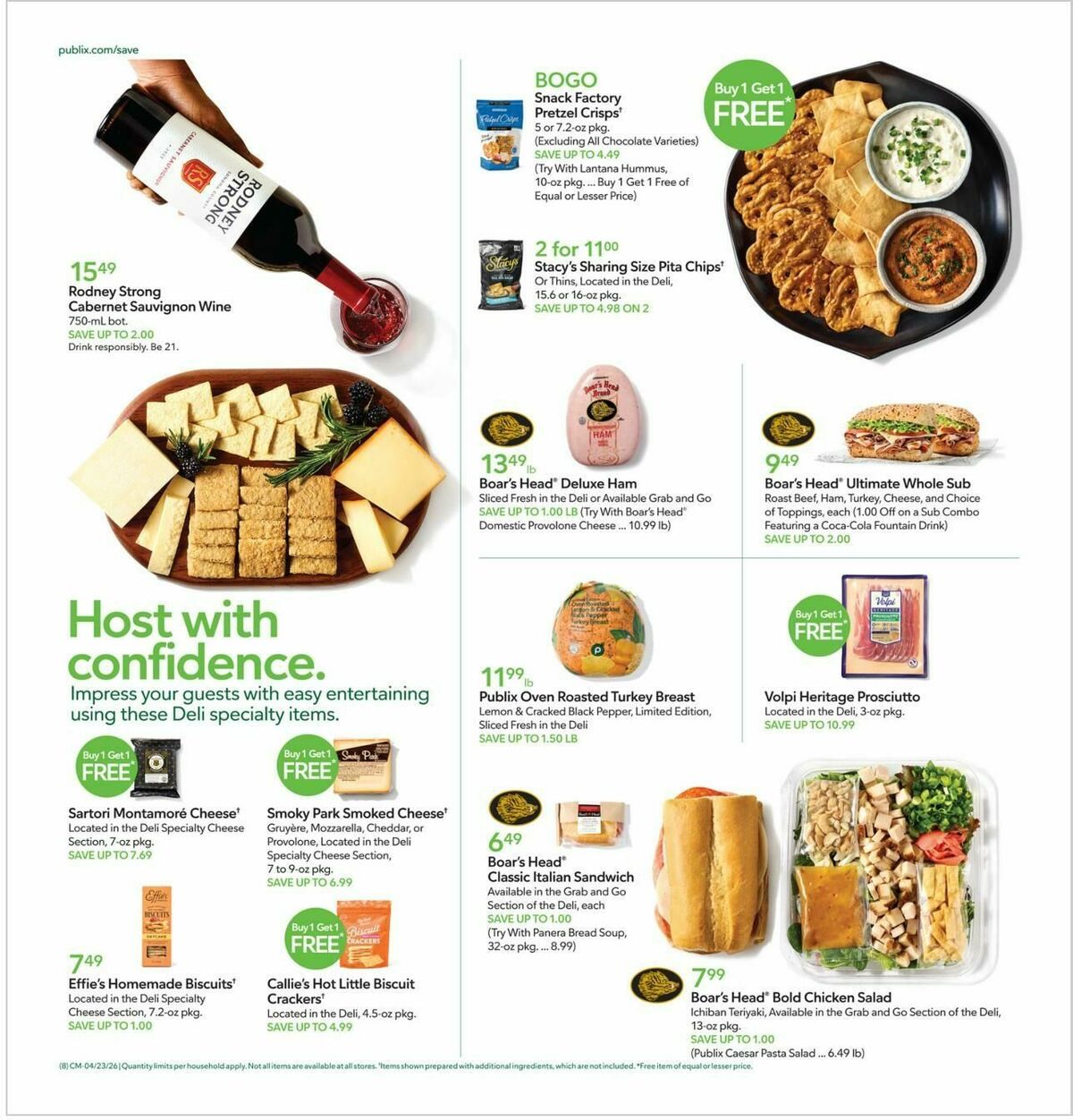 Publix Weekly Ad from April 22