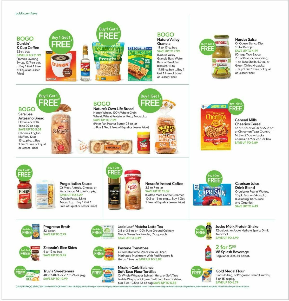 Publix Weekly Ad from April 22