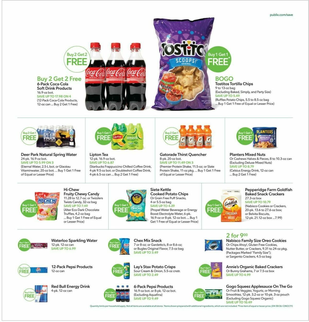Publix Weekly Ad from April 29