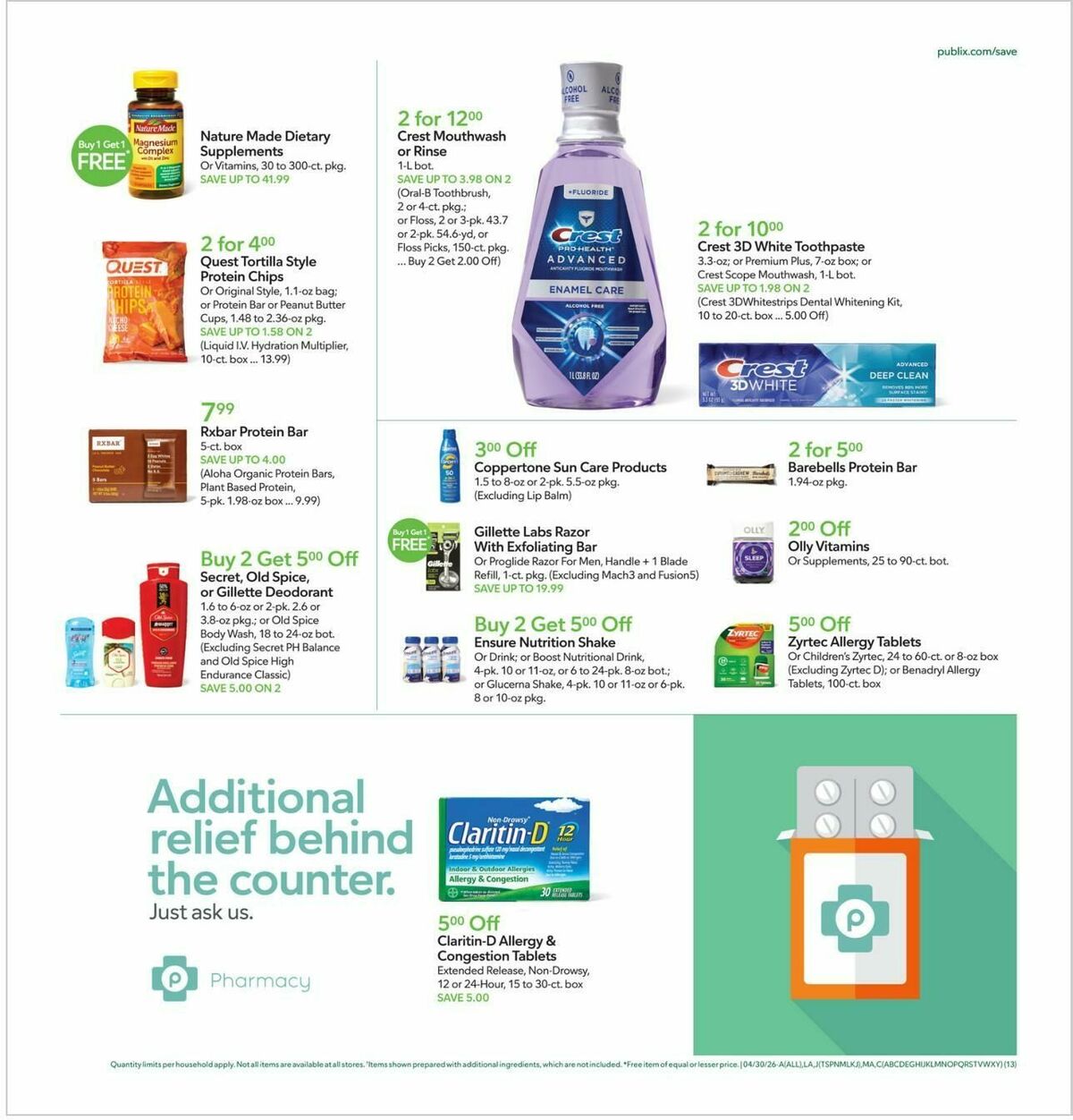 Publix Weekly Ad from April 29