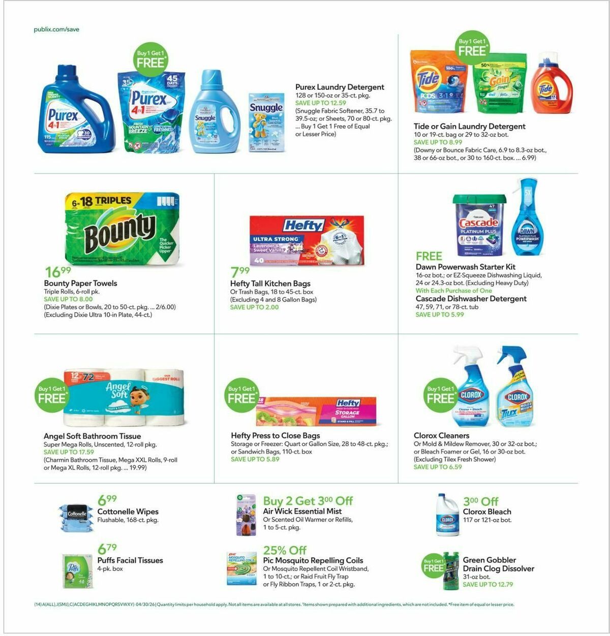 Publix Weekly Ad from April 29