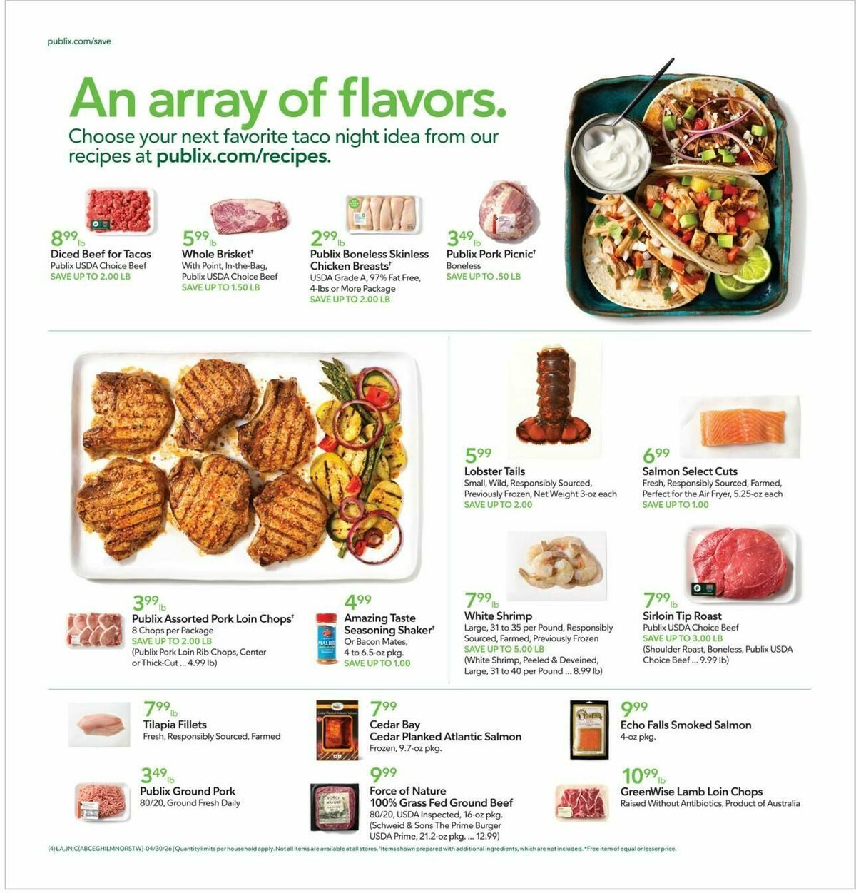 Publix Weekly Ad from April 29