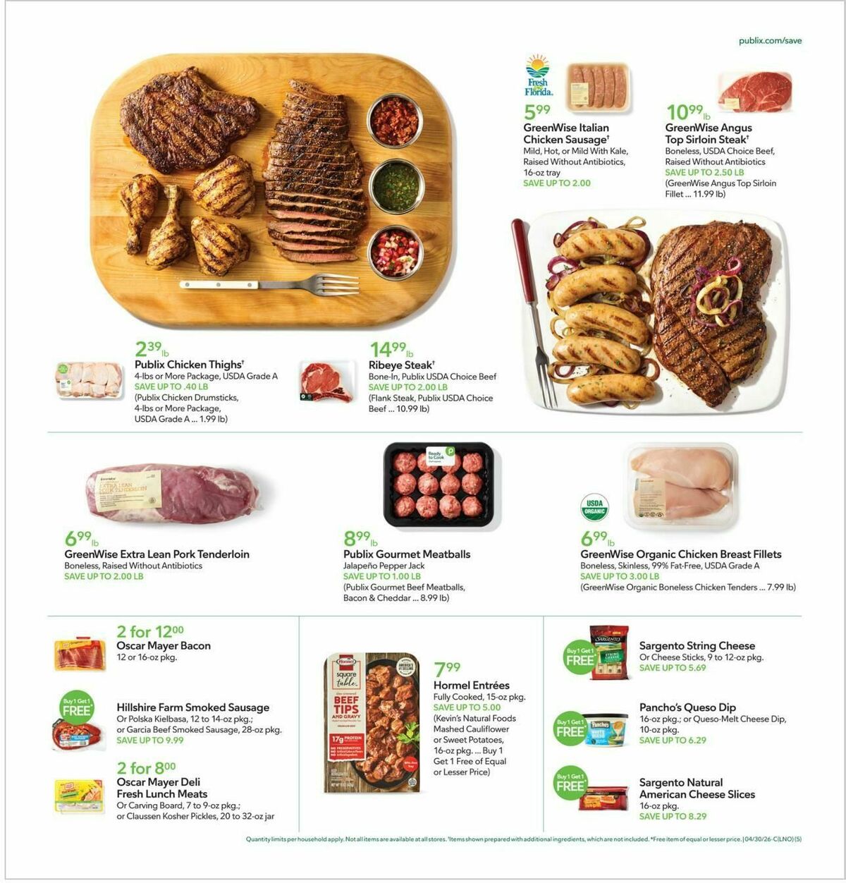 Publix Weekly Ad from April 29