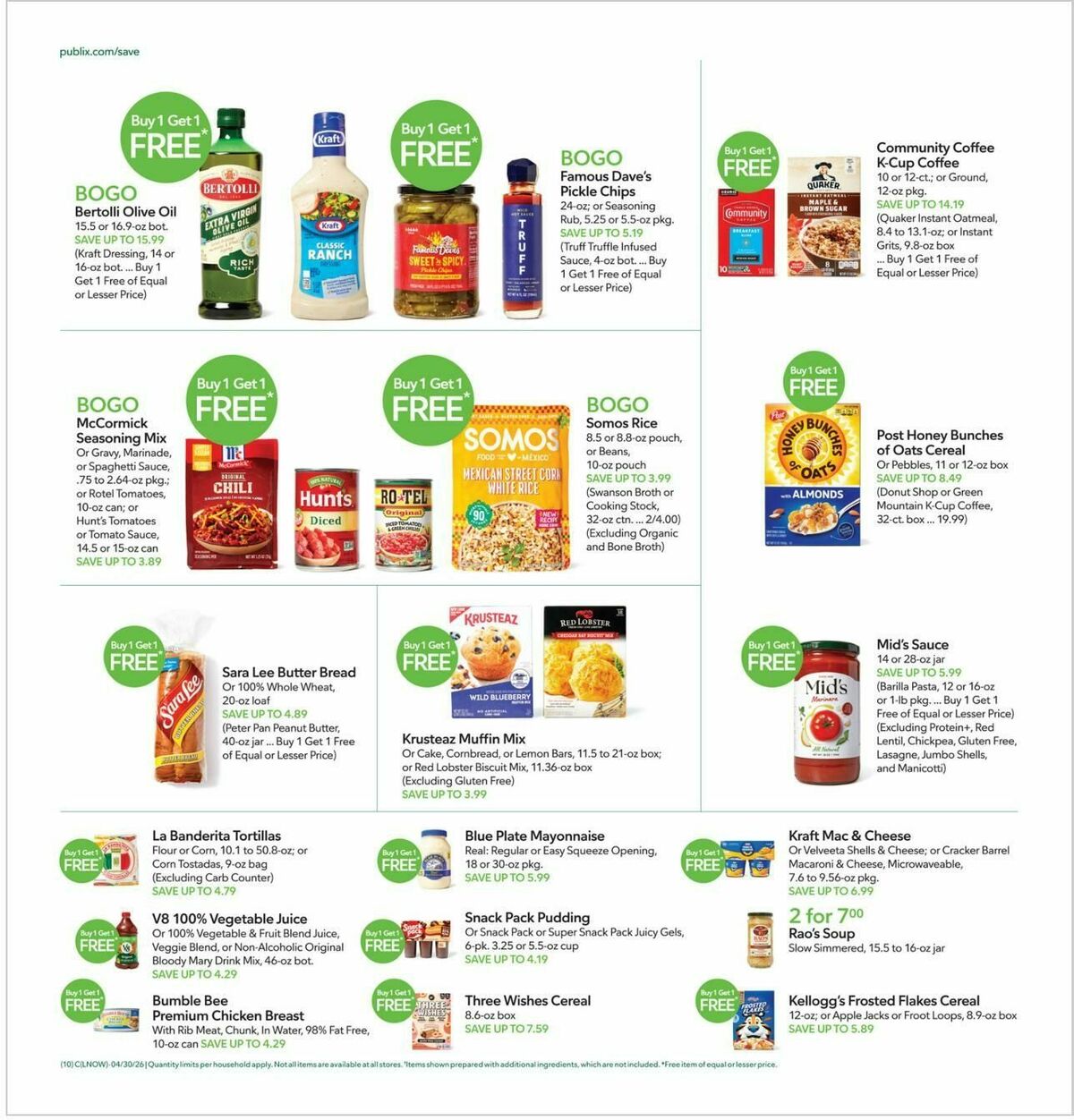 Publix Weekly Ad from April 29