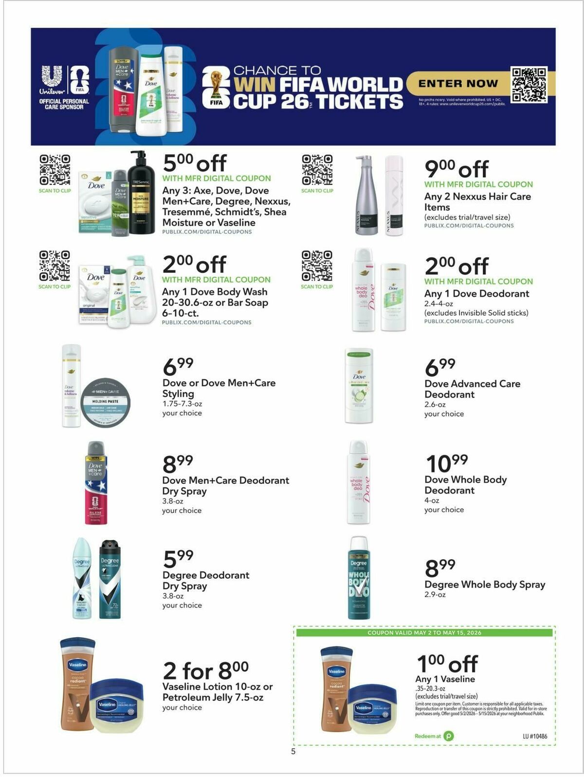 Publix Extra Savings Weekly Ad from May 2