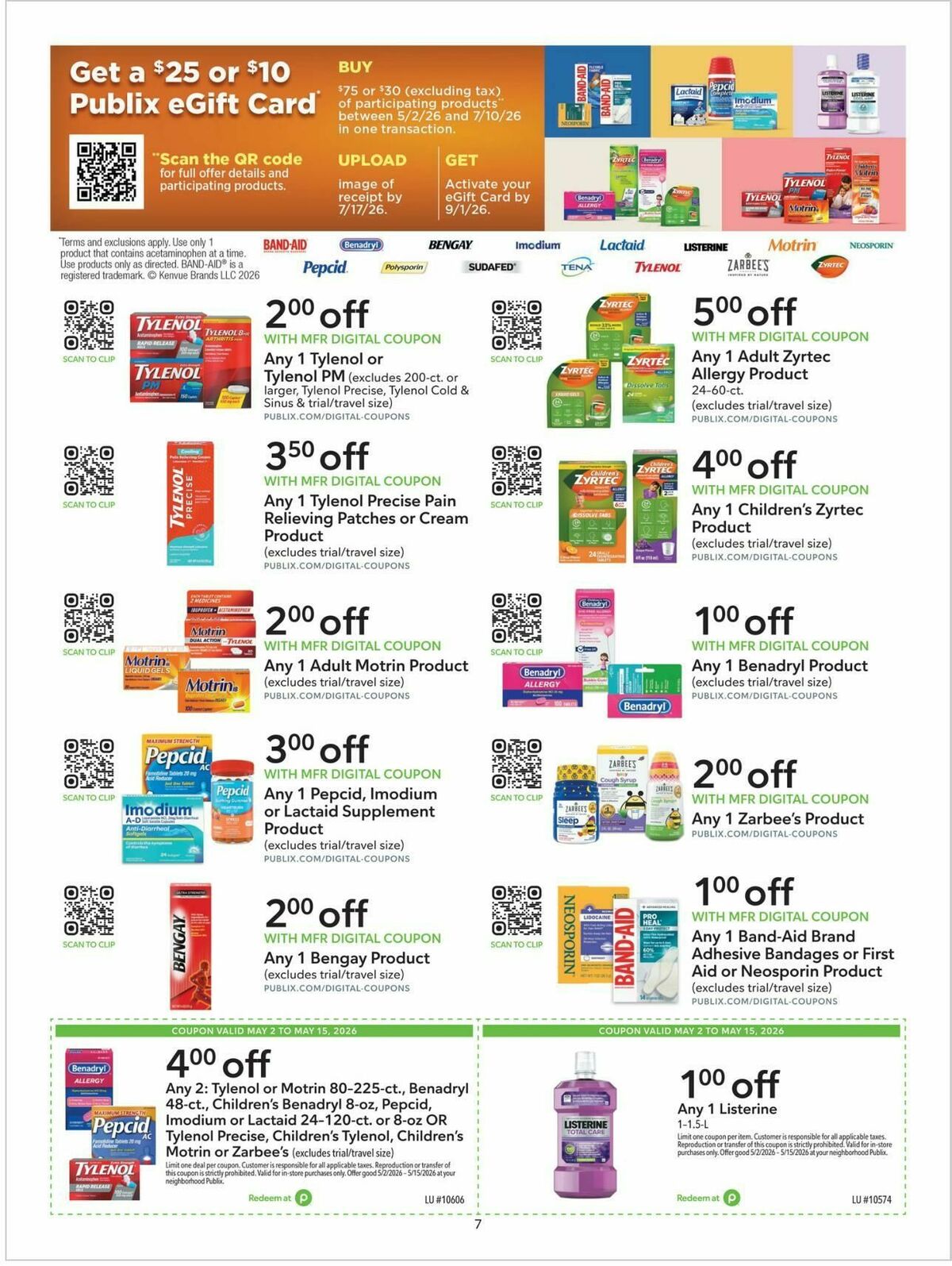 Publix Extra Savings Weekly Ad from May 2