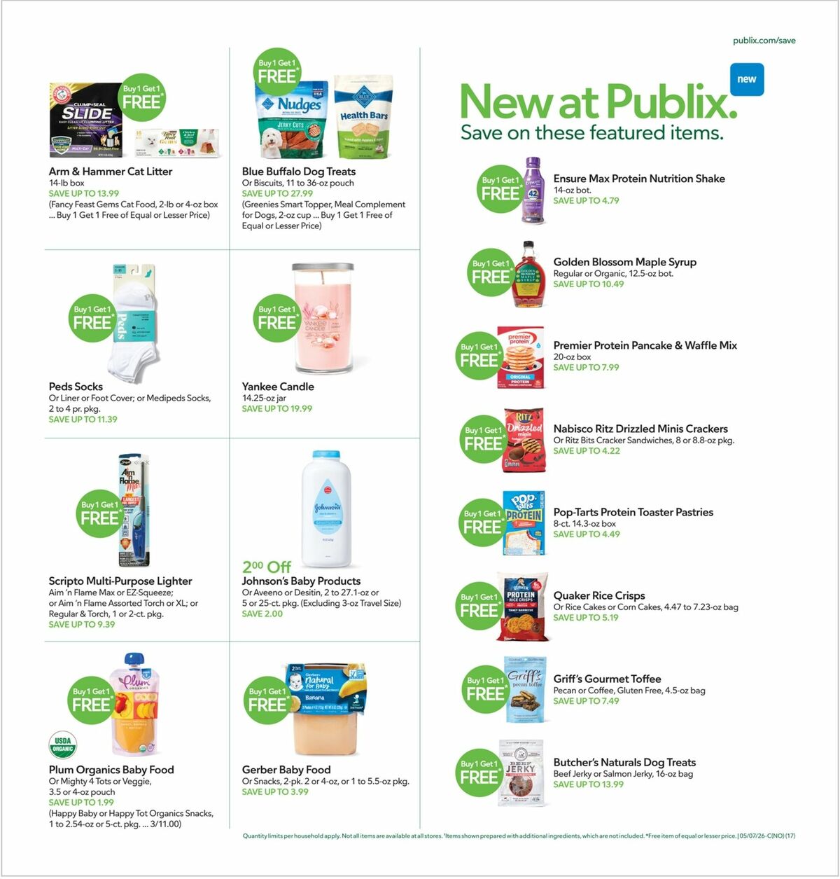 Publix Weekly Ad from May 6