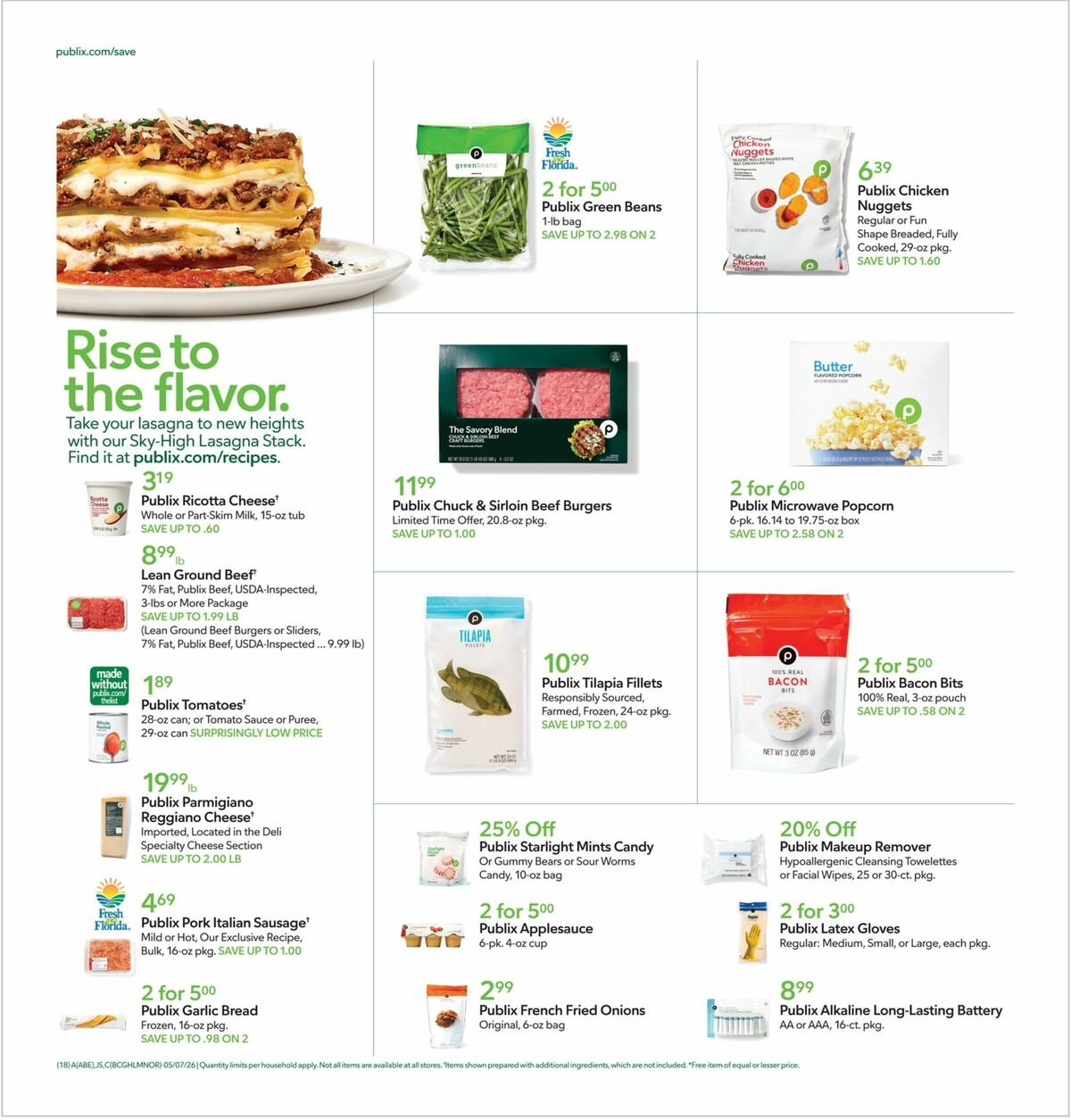 Publix Weekly Ad from May 6