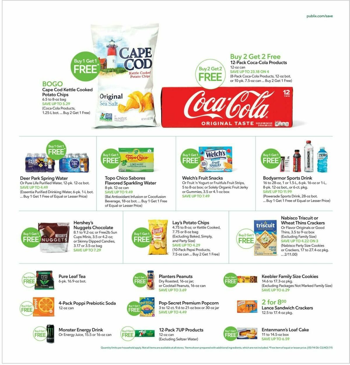 Publix Weekly Ad from May 13