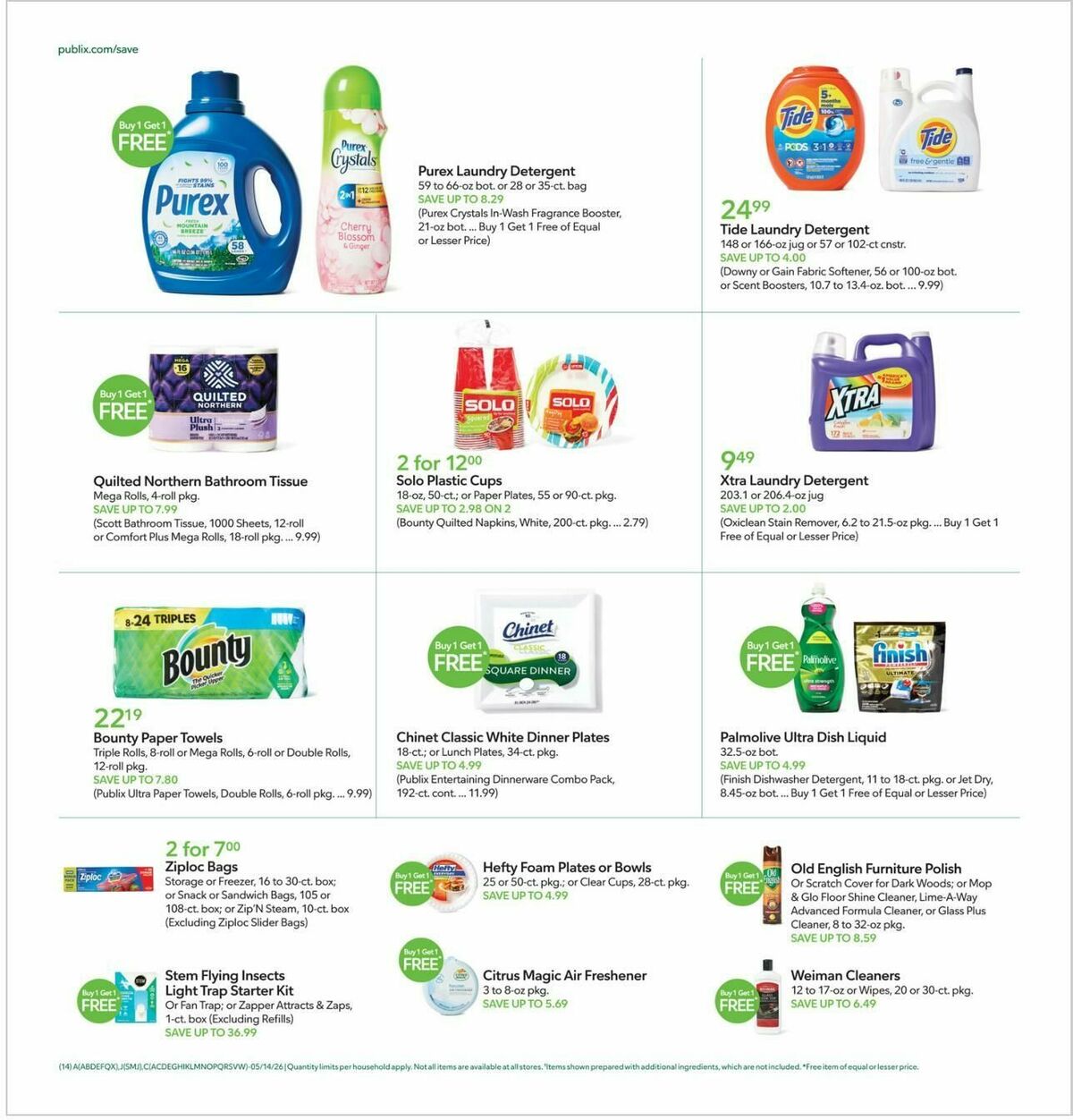 Publix Weekly Ad from May 13