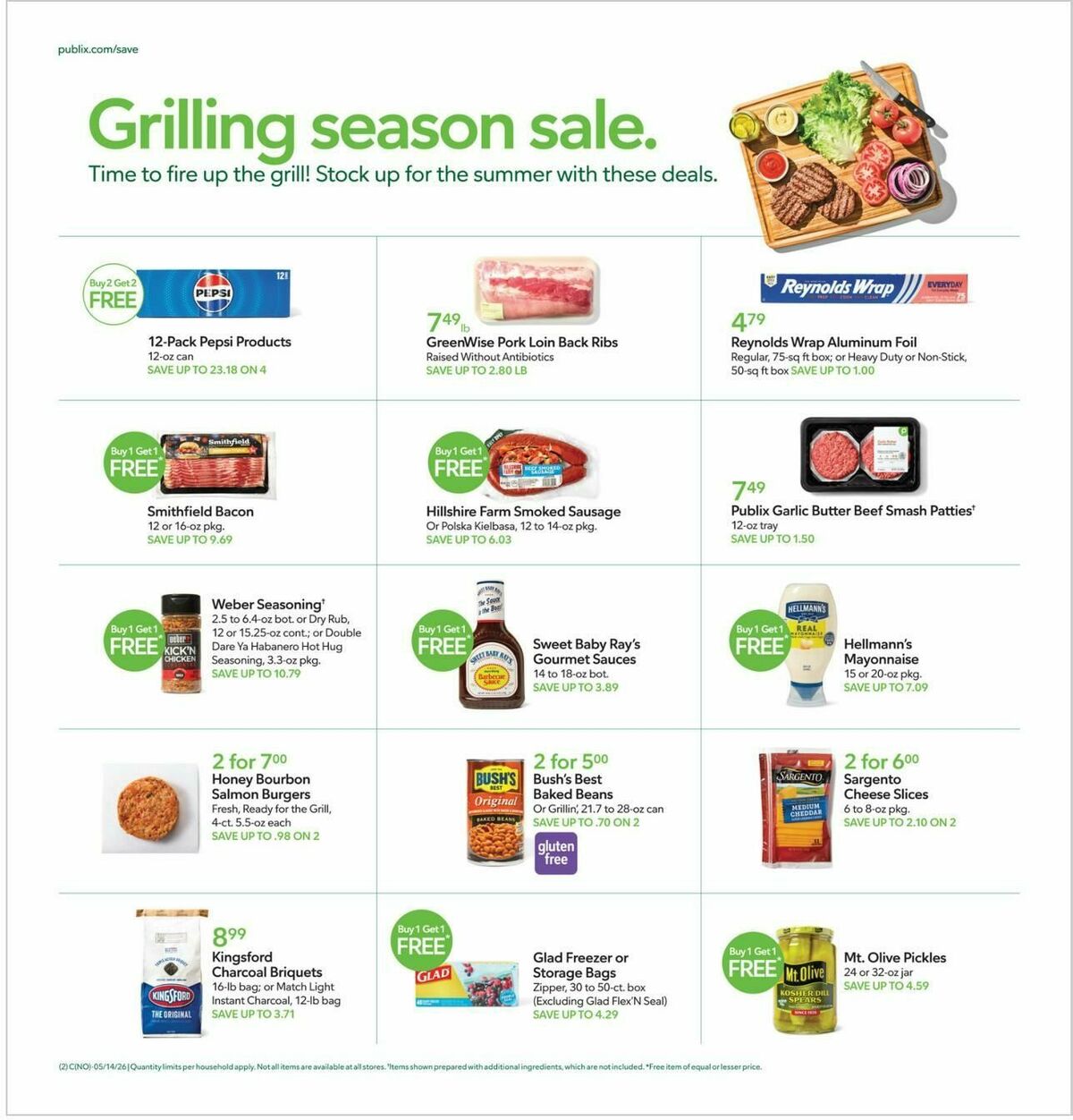 Publix Weekly Ad from May 13