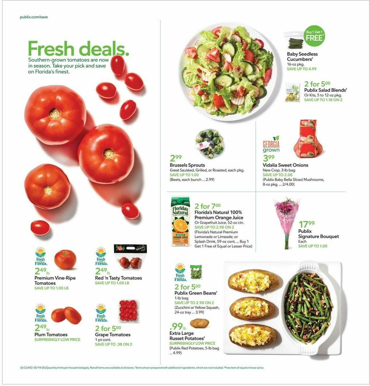 Publix Weekly Ad from May 13