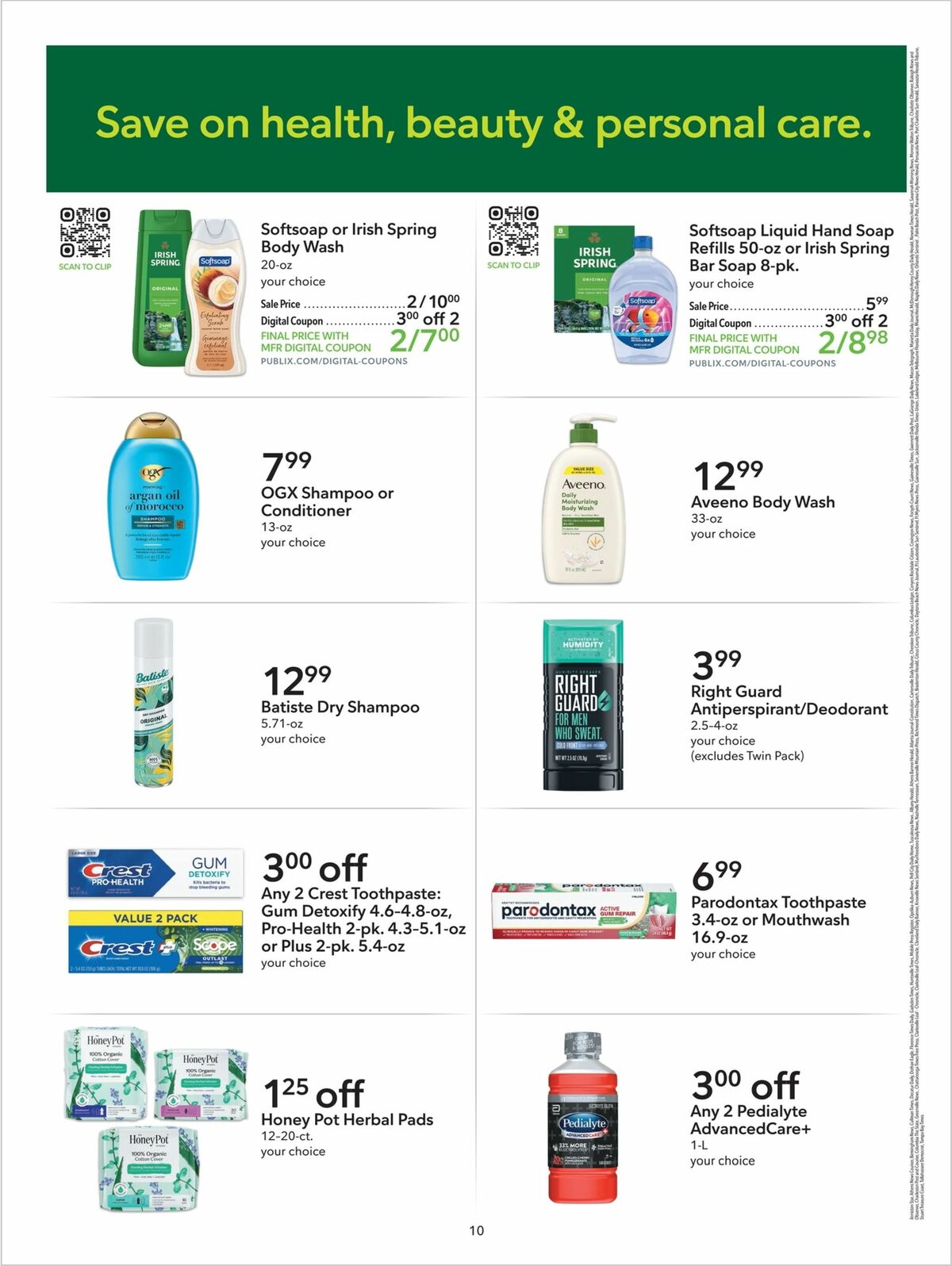 Publix Extra Savings Weekly Ad from May 16