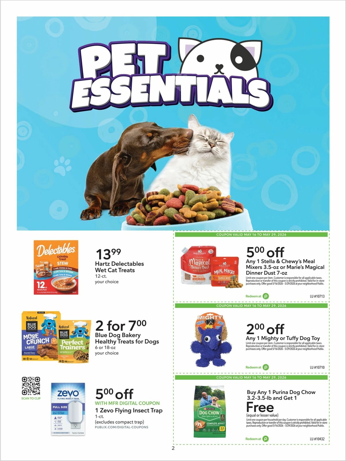 Publix Extra Savings Weekly Ad from May 16
