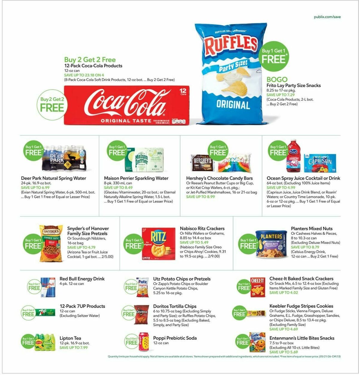 Publix Weekly Ad from May 20