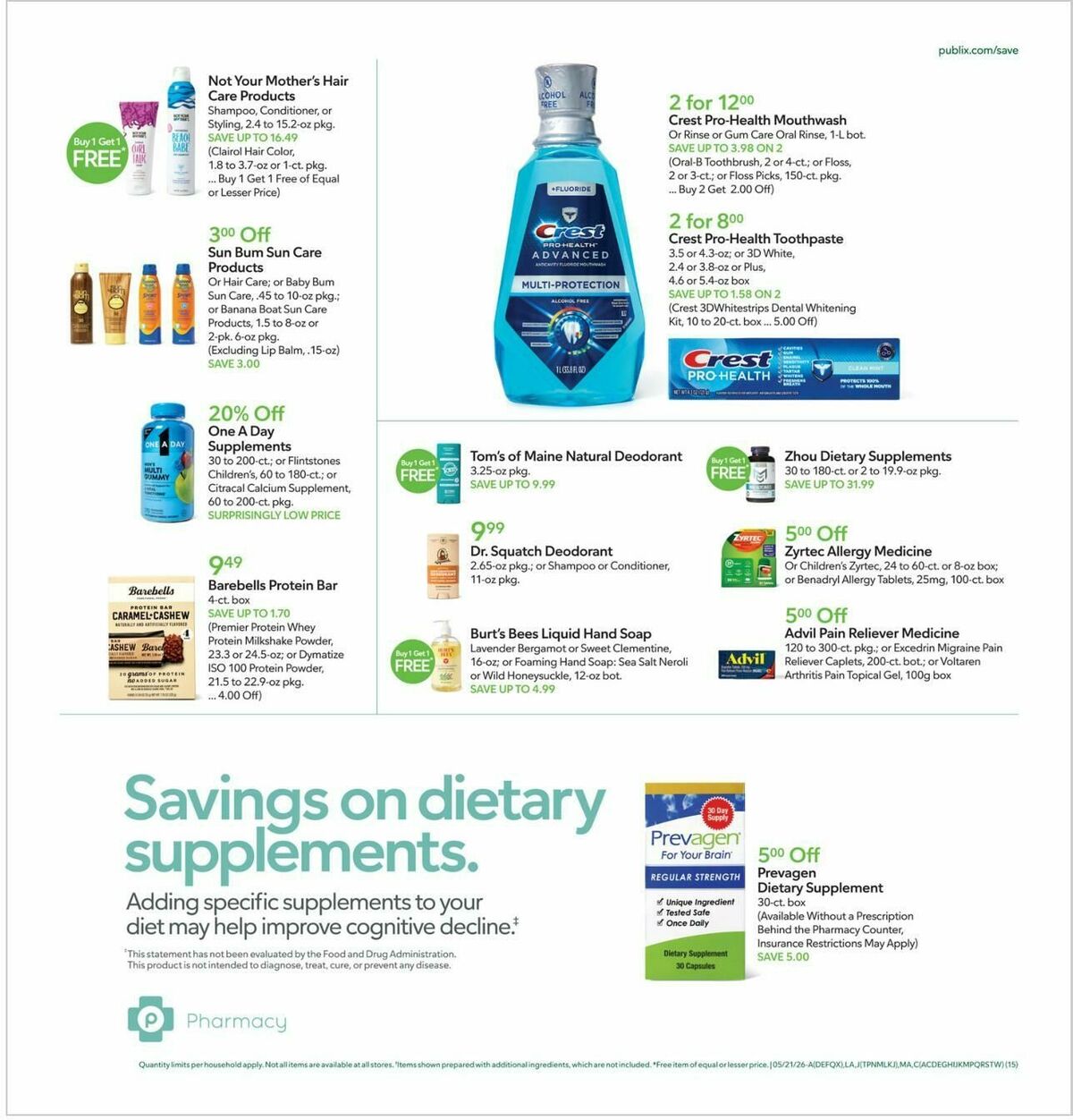 Publix Weekly Ad from May 20