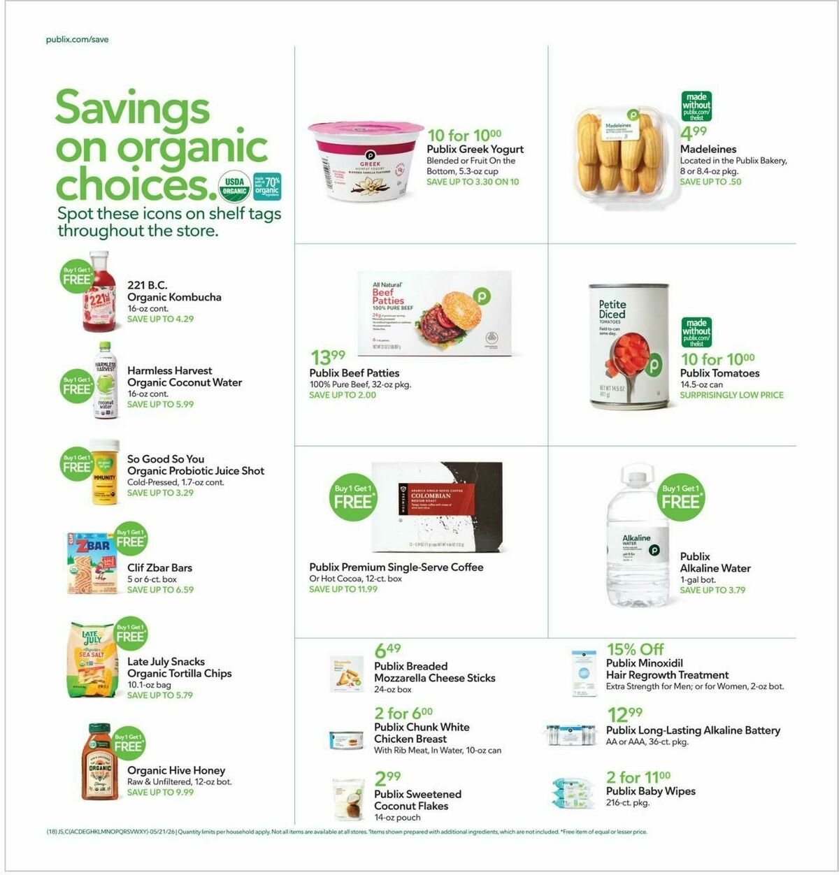 Publix Weekly Ad from May 20