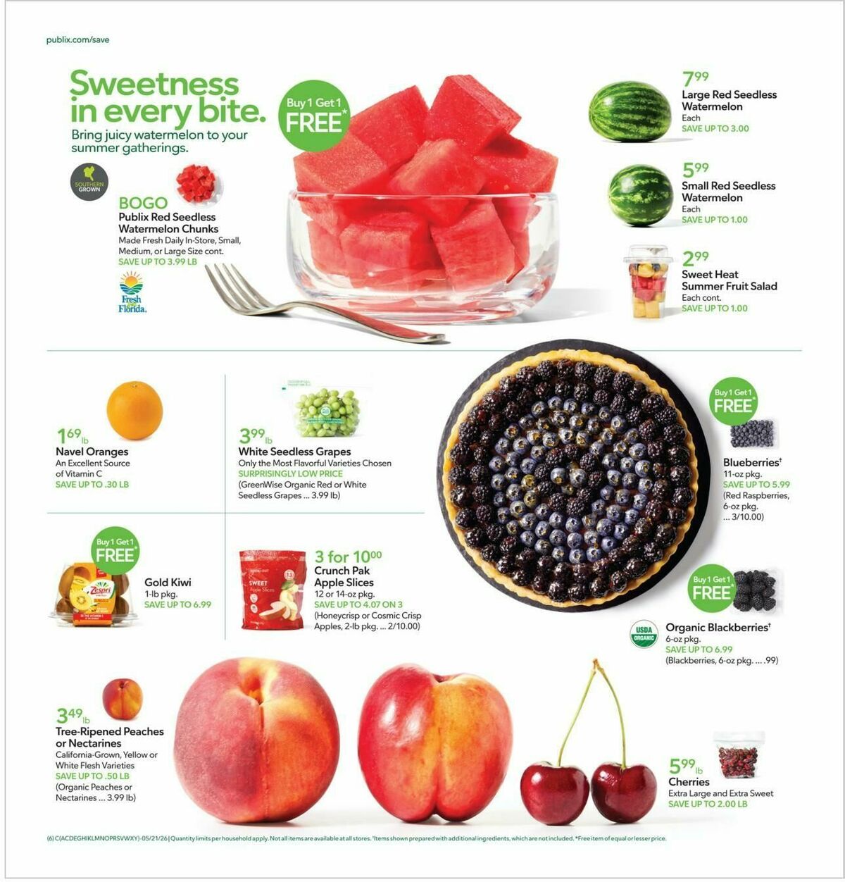 Publix Weekly Ad from May 20