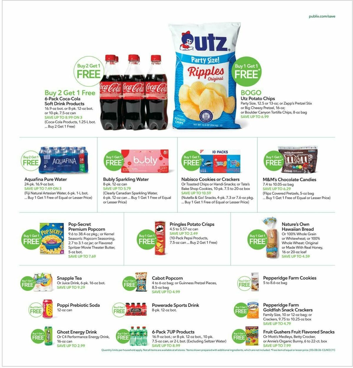 Publix Weekly Ad from May 27