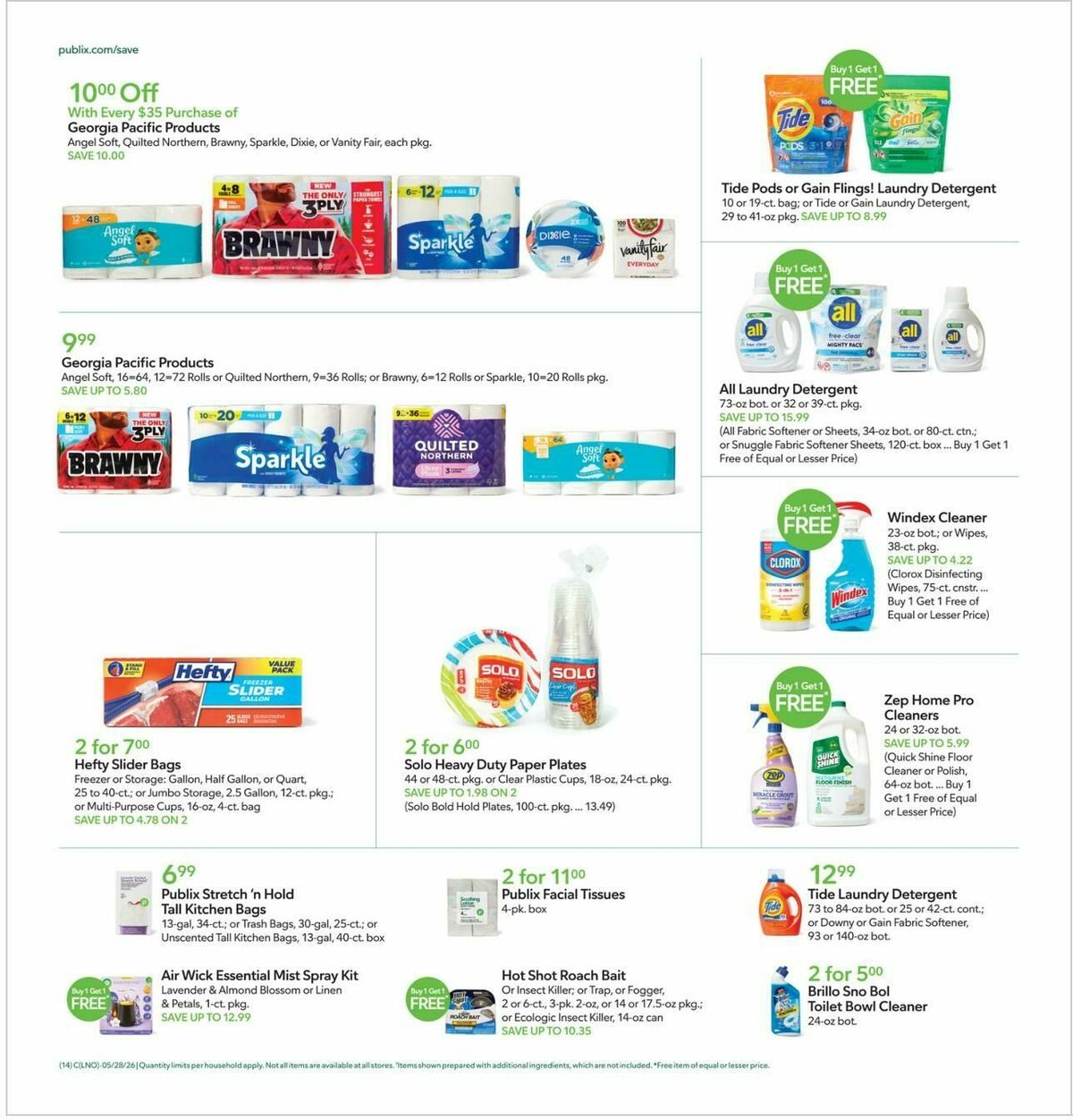 Publix Weekly Ad from May 27